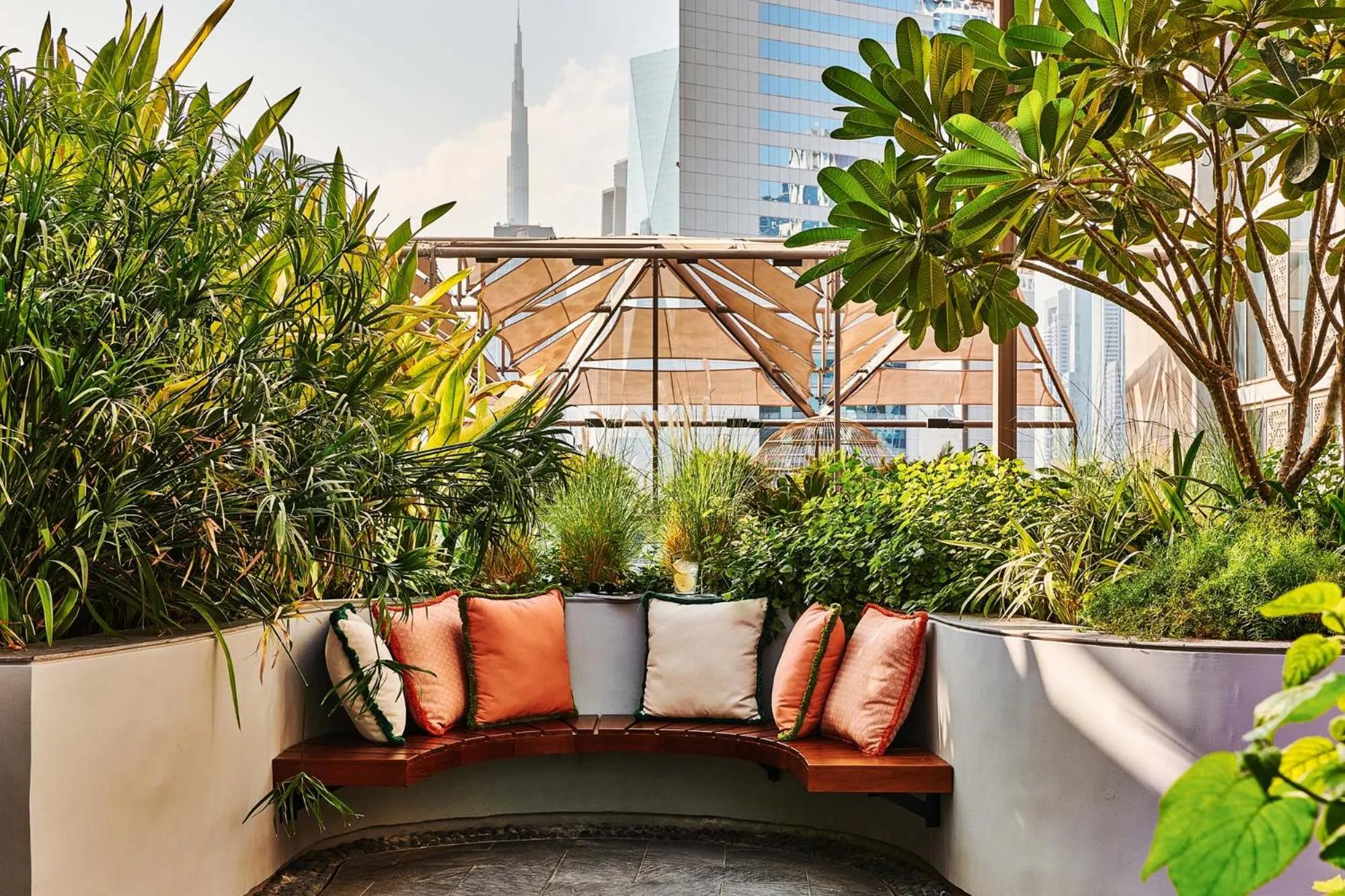 Garden in 25hours Hotel Dubai One Central