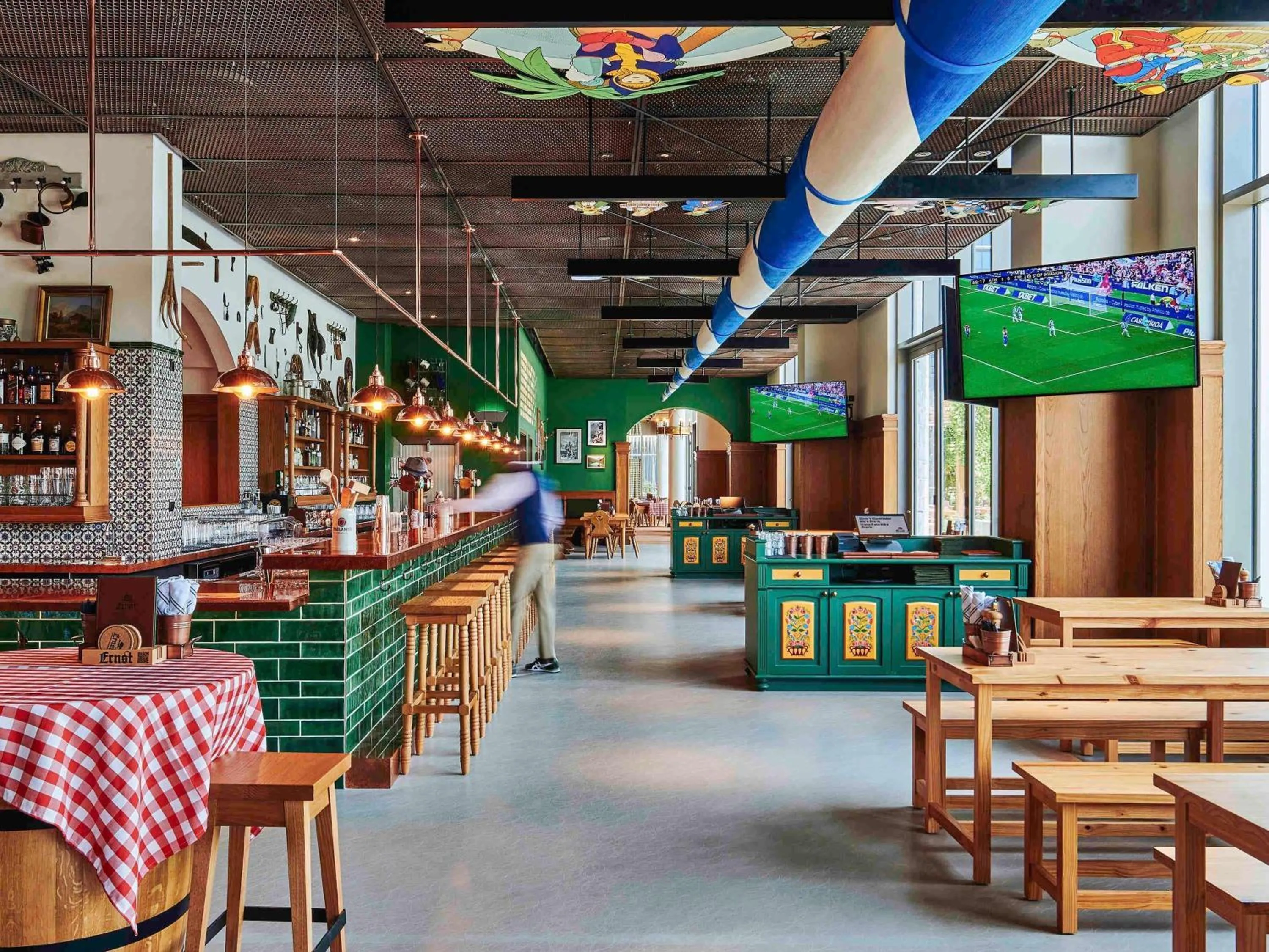 Lounge or bar in 25hours Hotel Dubai One Central