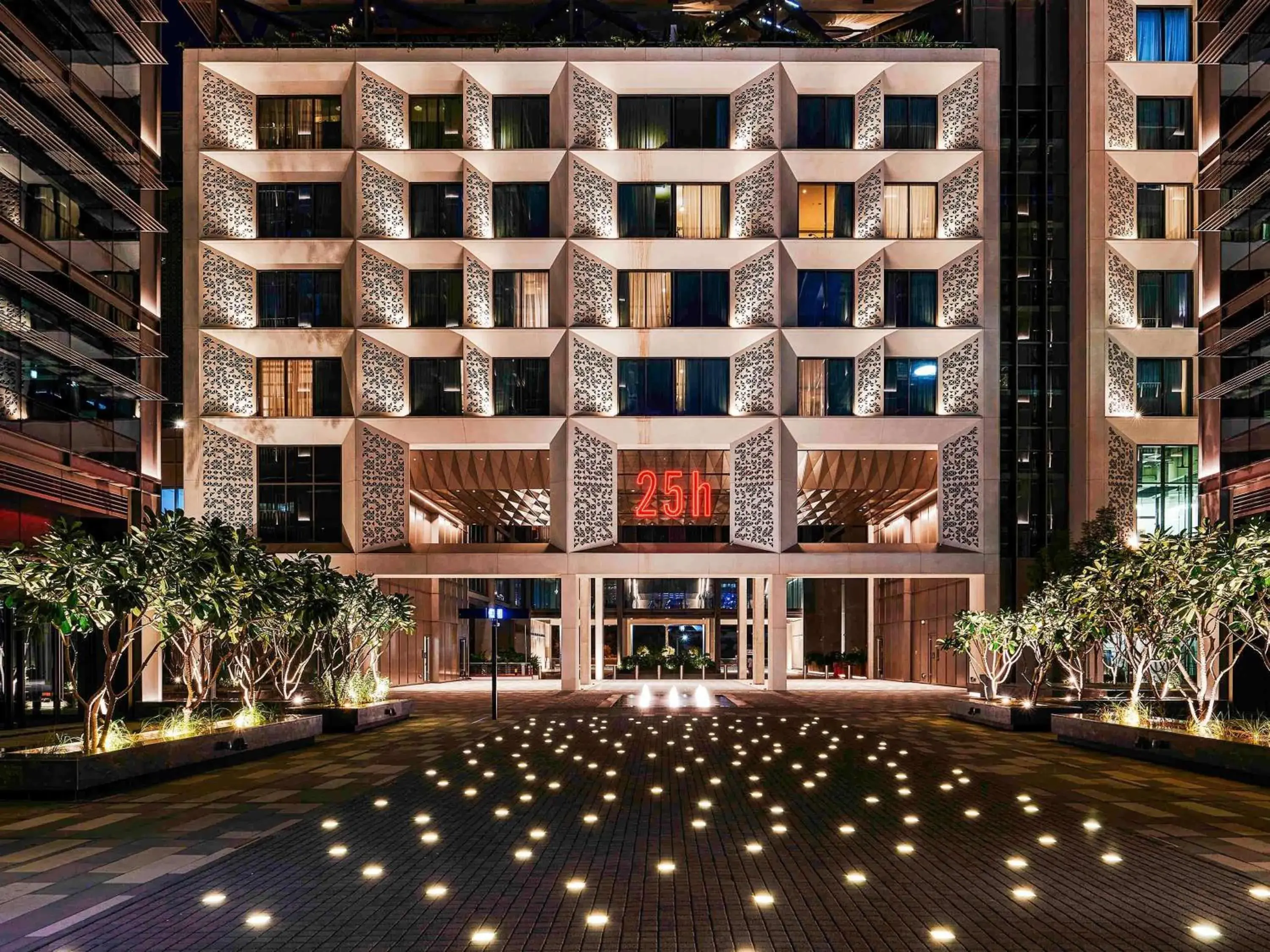 Property building in 25hours Hotel Dubai One Central Property building in 25hours Hotel Dubai One Central