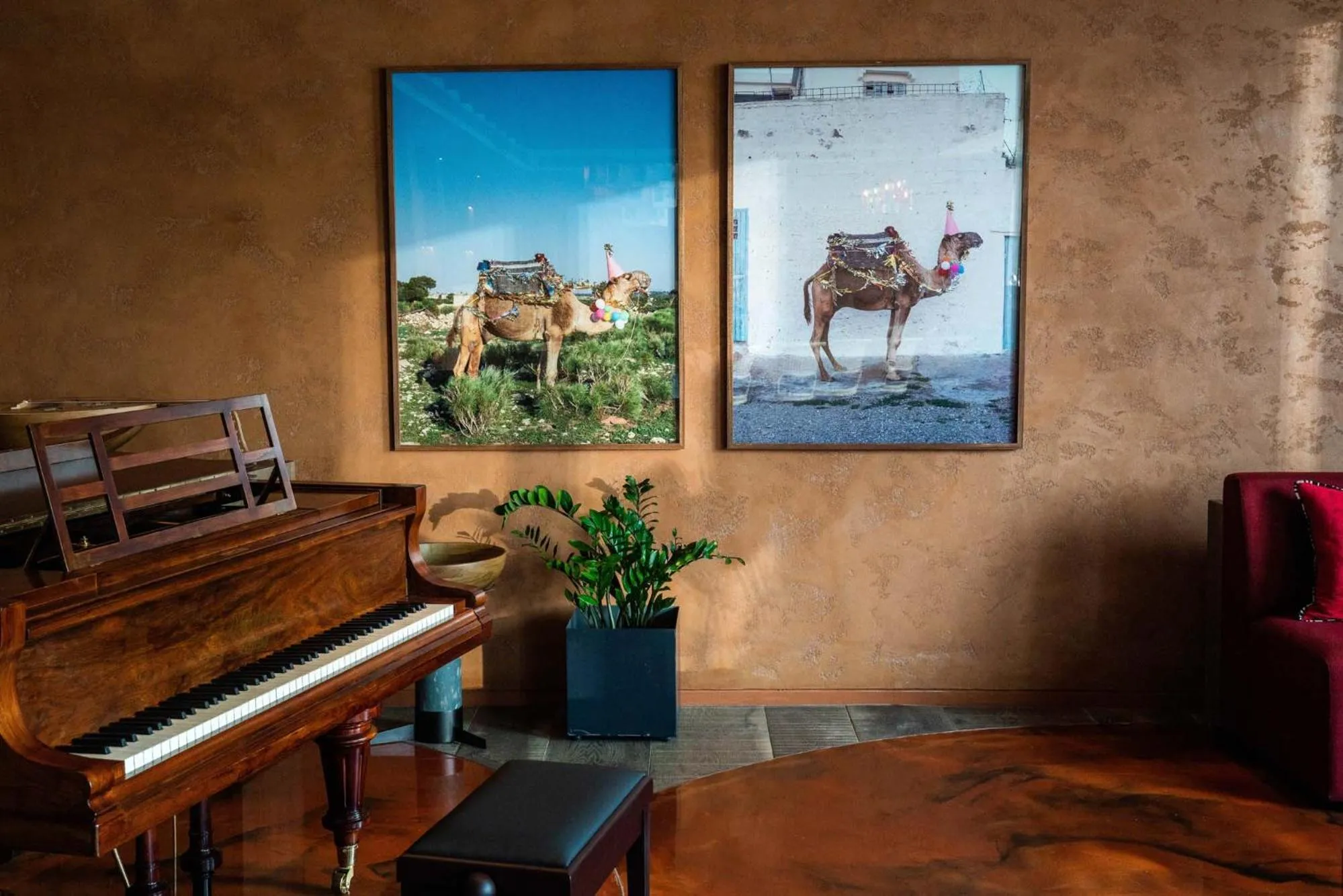 Living room in 25hours Hotel Dubai One Central