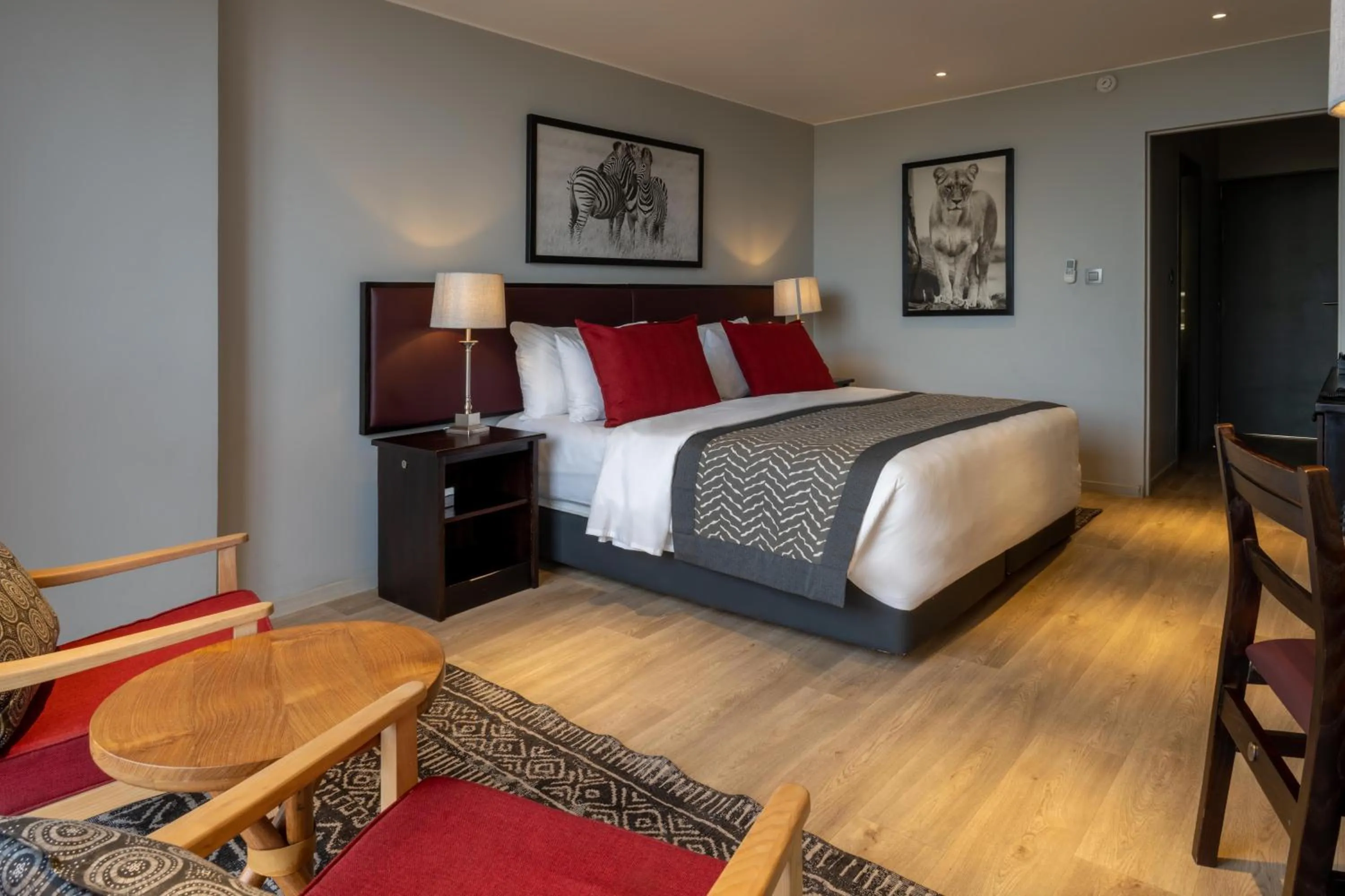 View (from property/room), Bed in Mantis Akagera Game Lodge