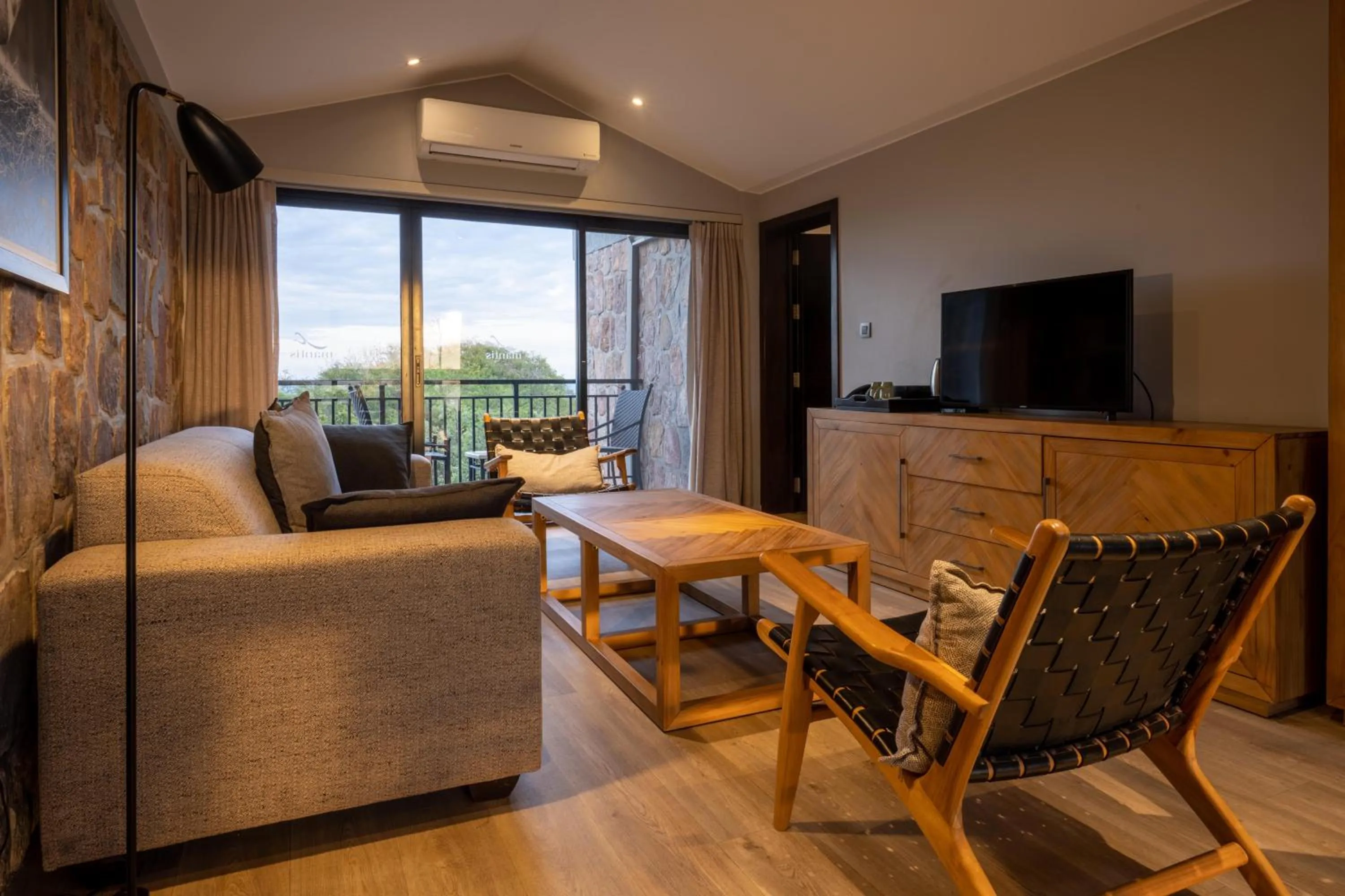 Seating area in Mantis Akagera Game Lodge