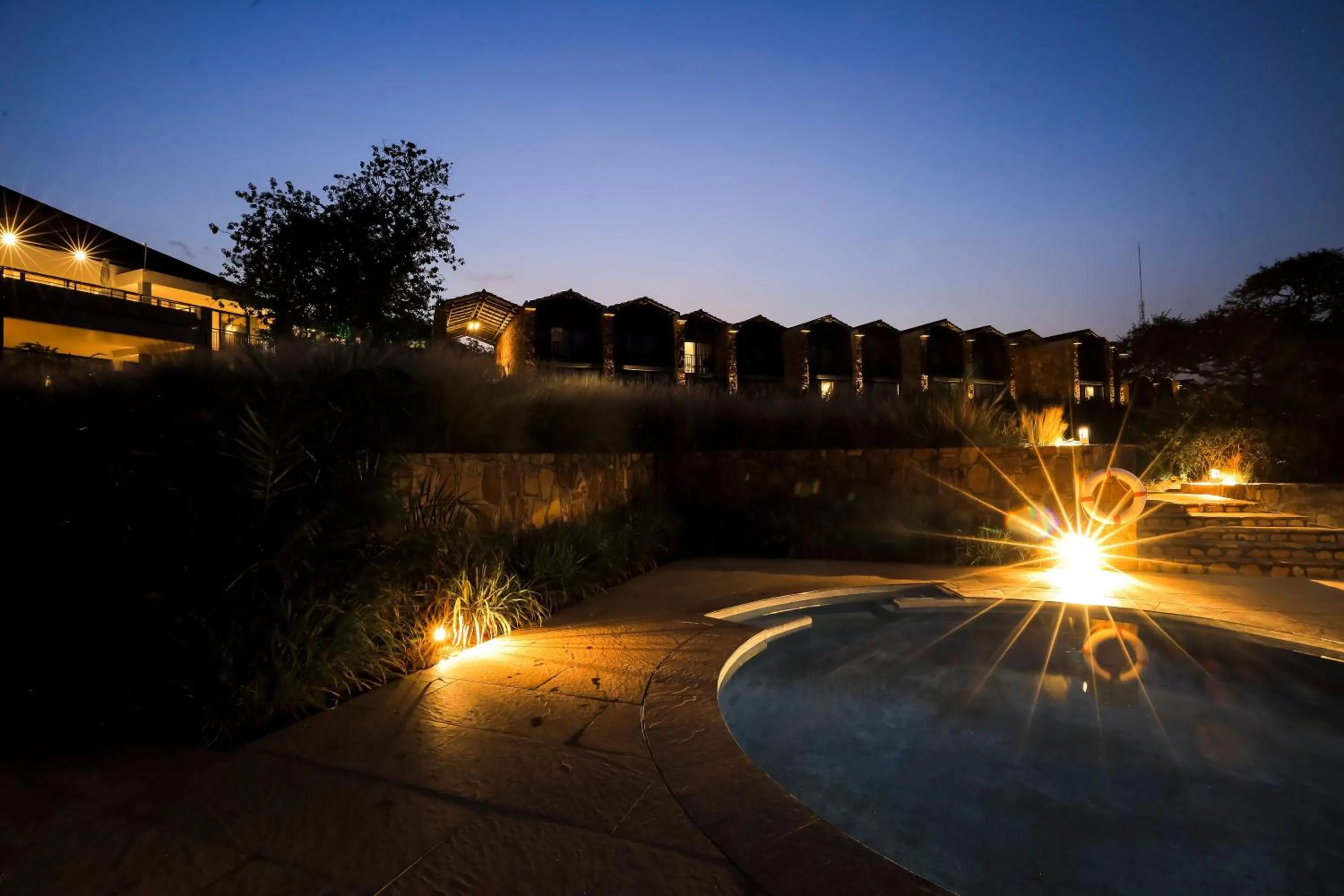 Night in Mantis Akagera Game Lodge