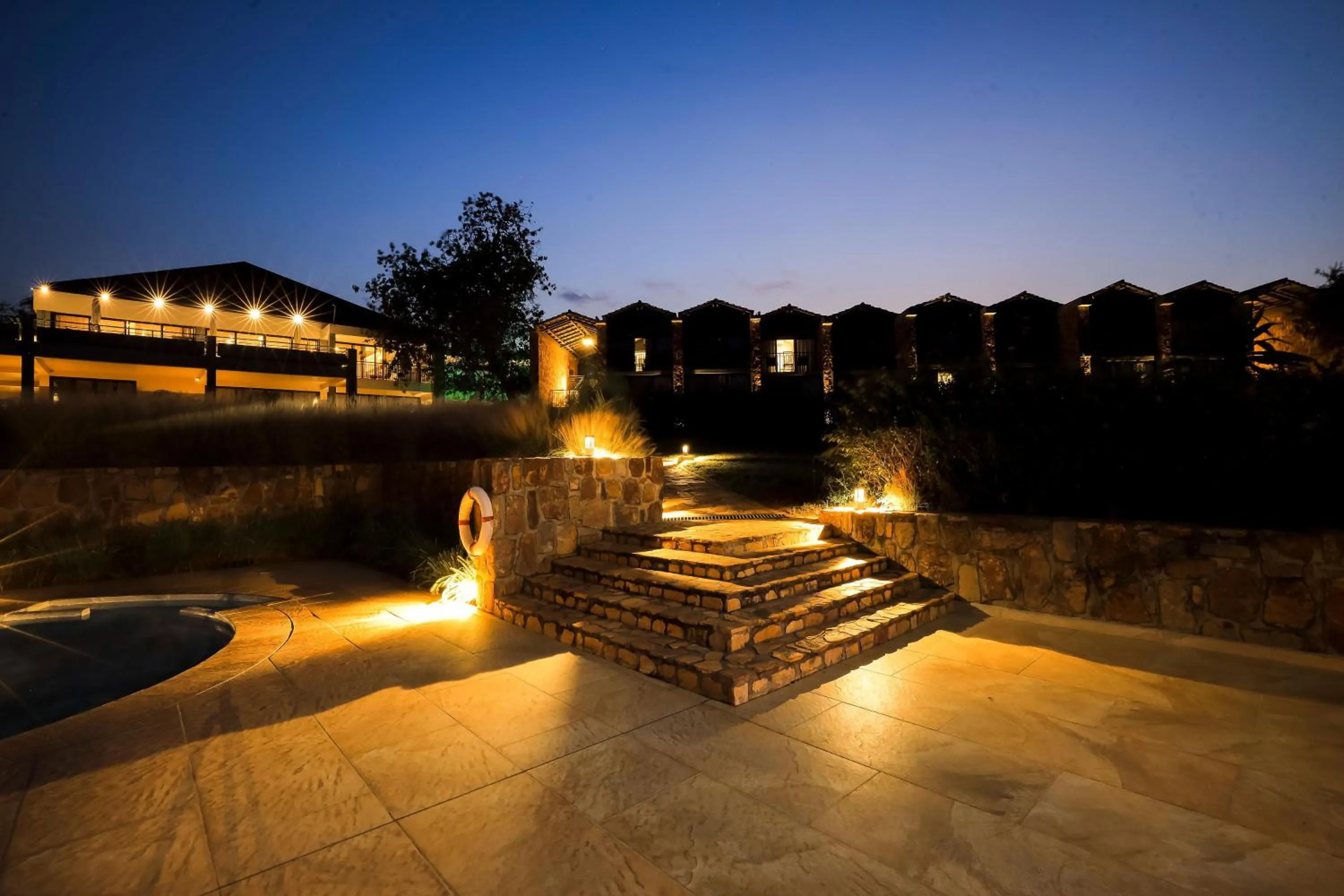 Night in Mantis Akagera Game Lodge