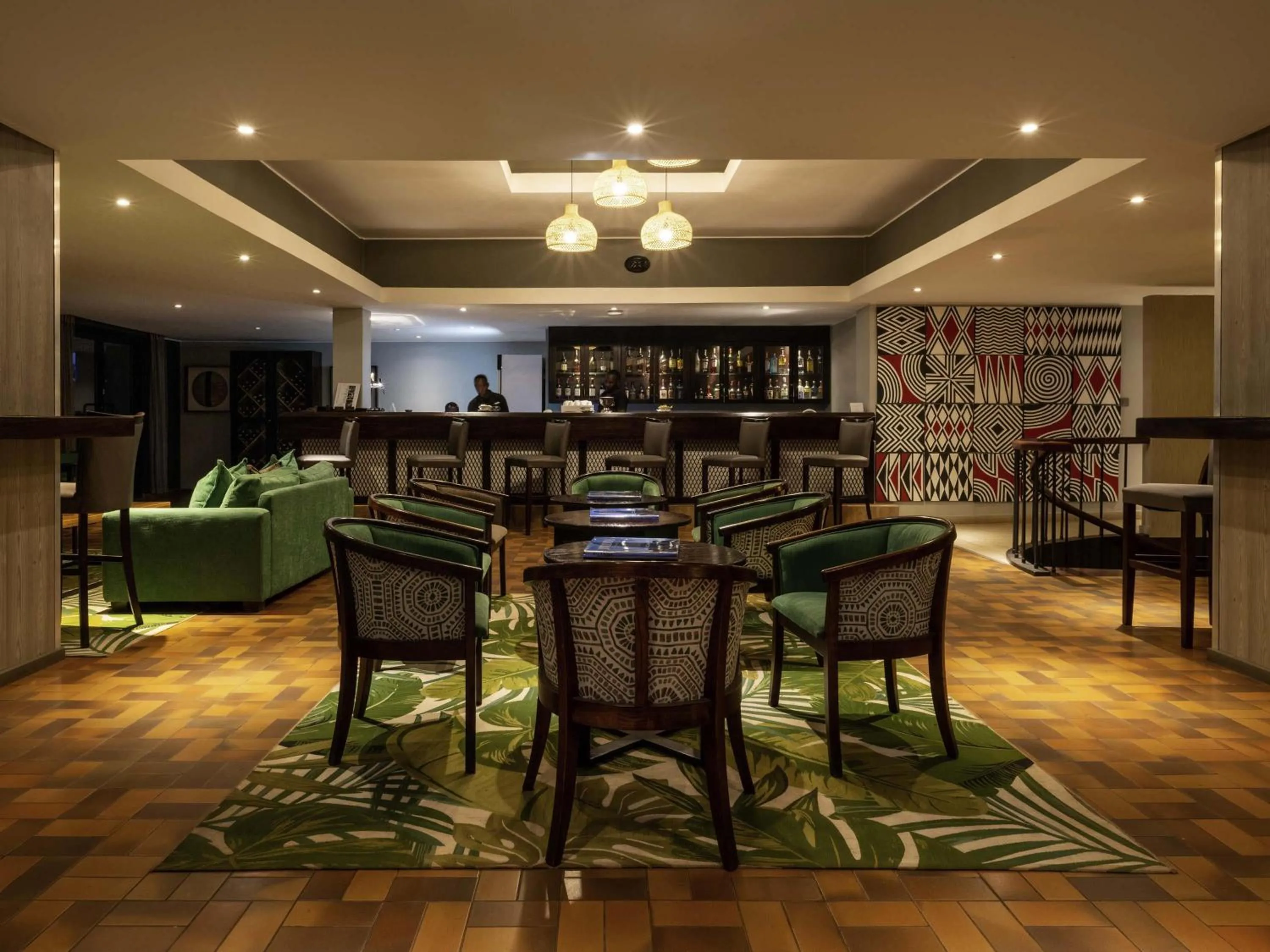 Lounge or bar in Mantis Akagera Game Lodge