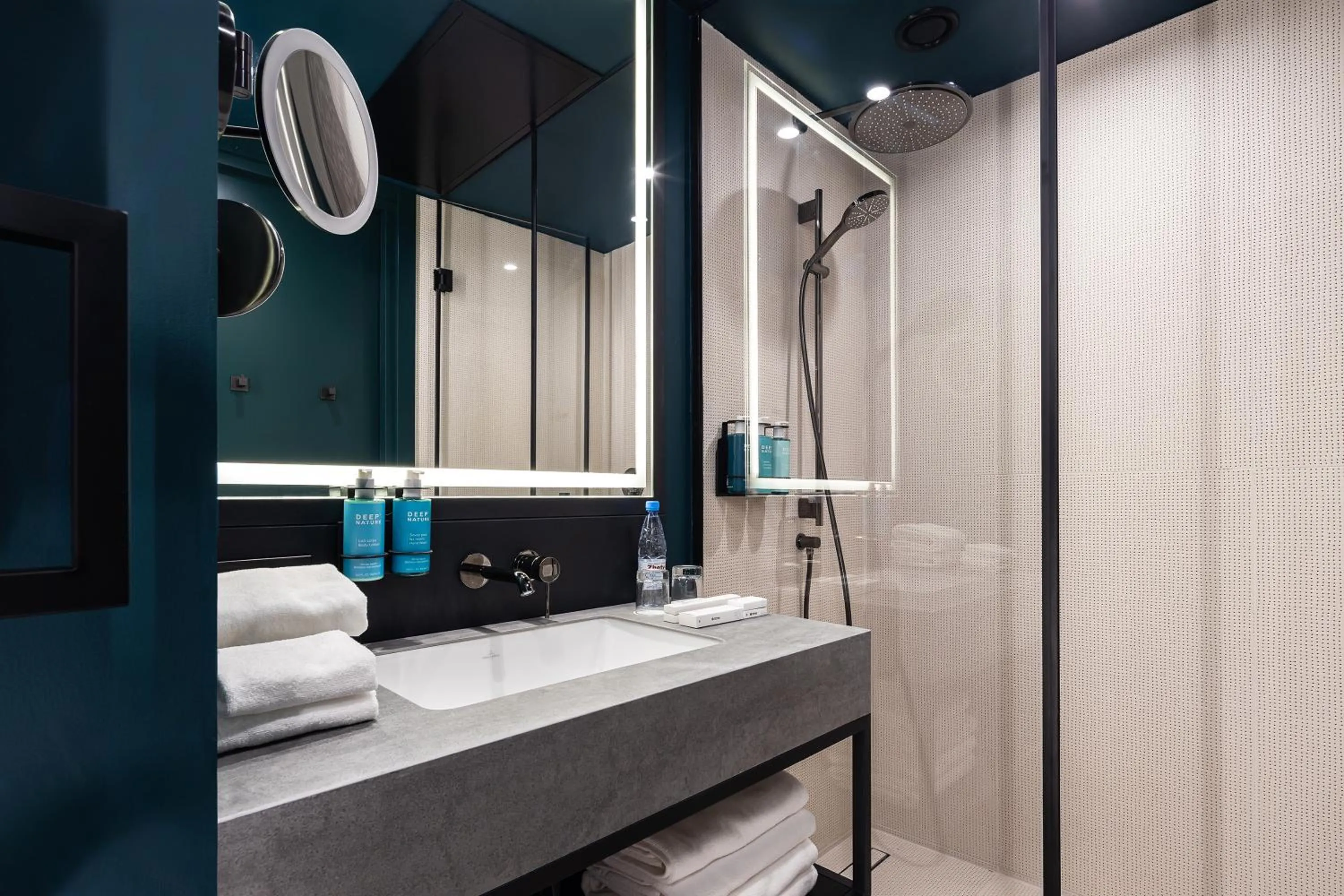 Bathroom in Novotel Living Almaty Jetisu