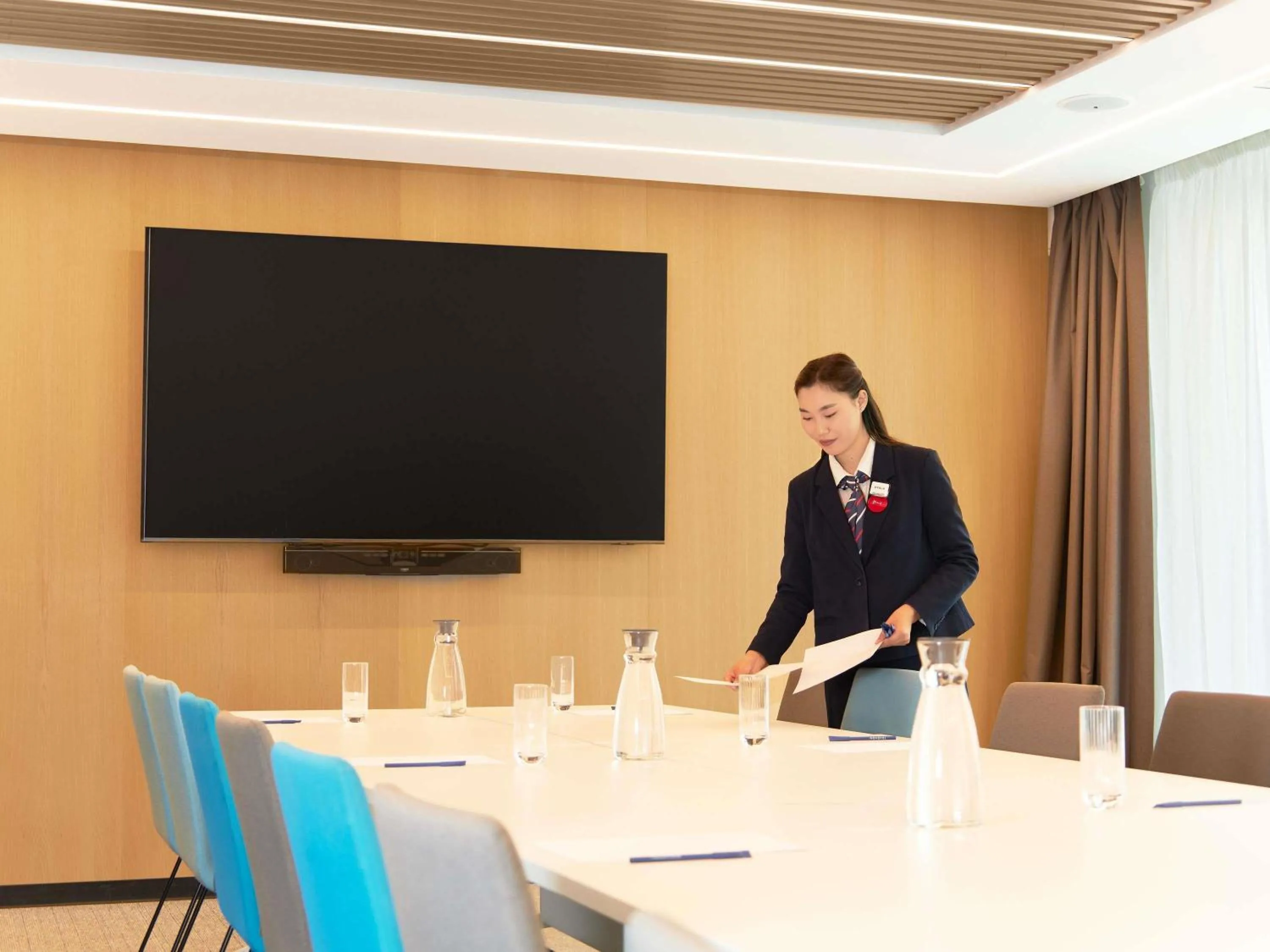 Meeting/conference room in Novotel Living Almaty Jetisu