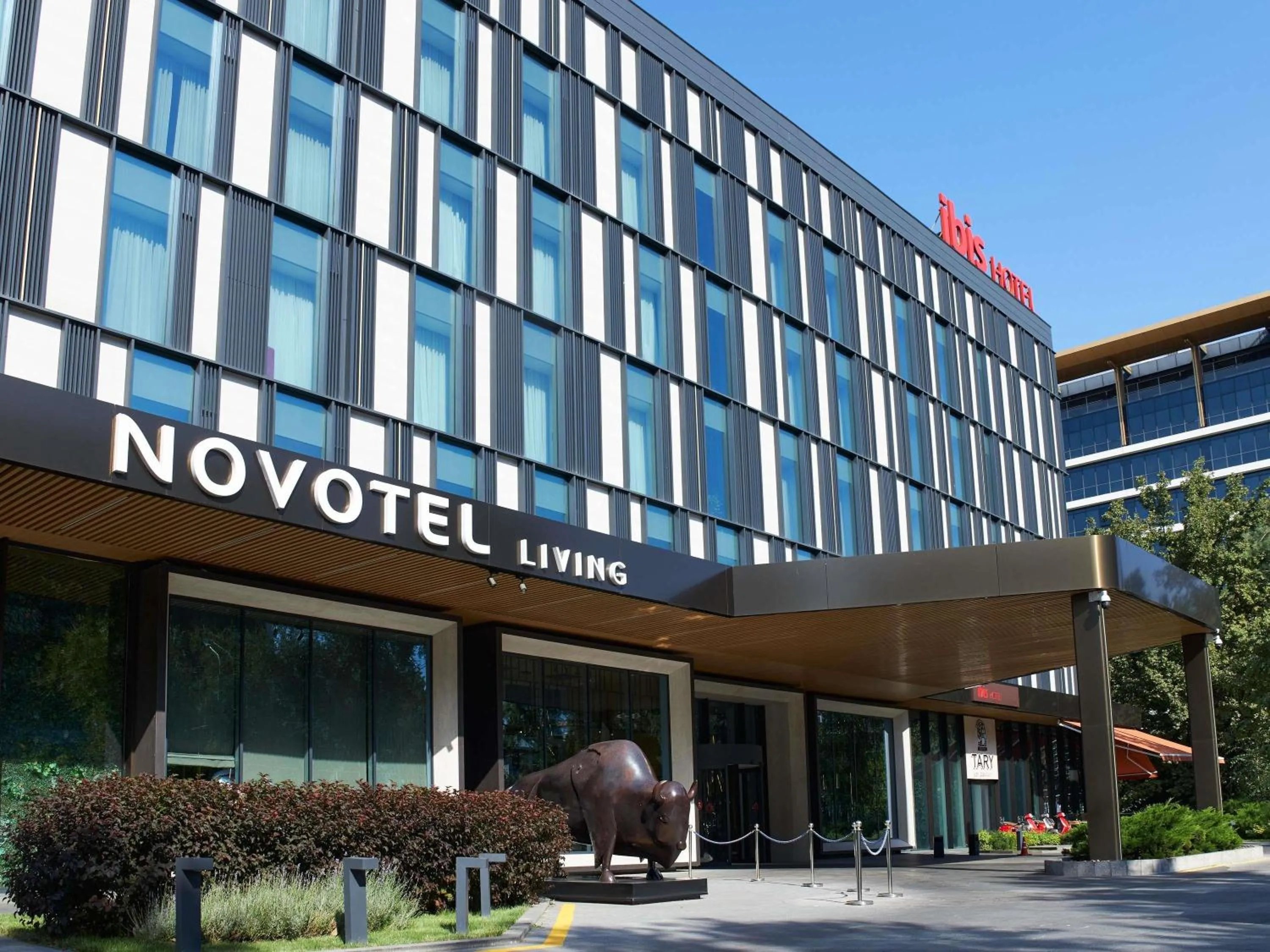Property building in Novotel Living Almaty Jetisu