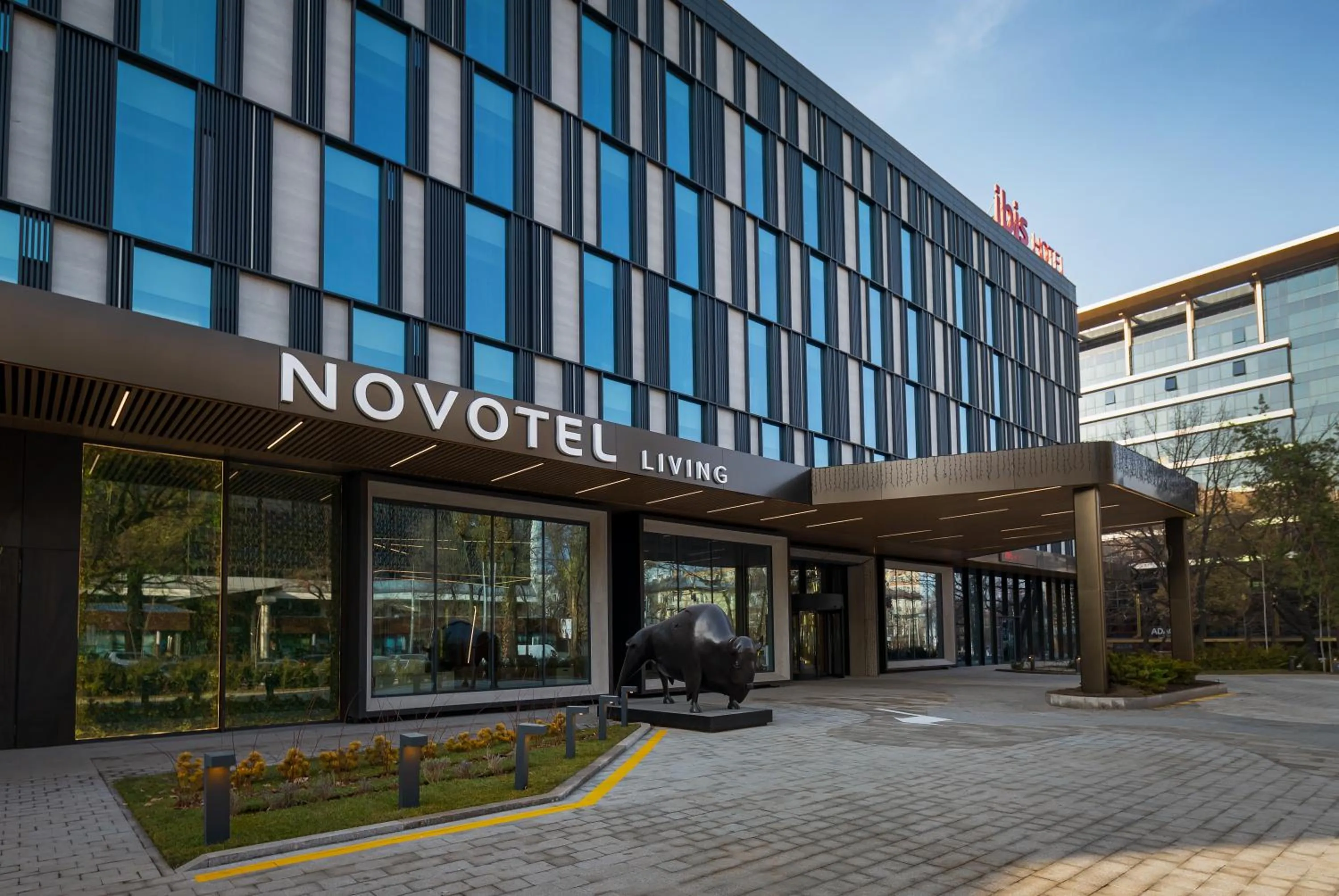 Property building in Novotel Living Almaty Jetisu