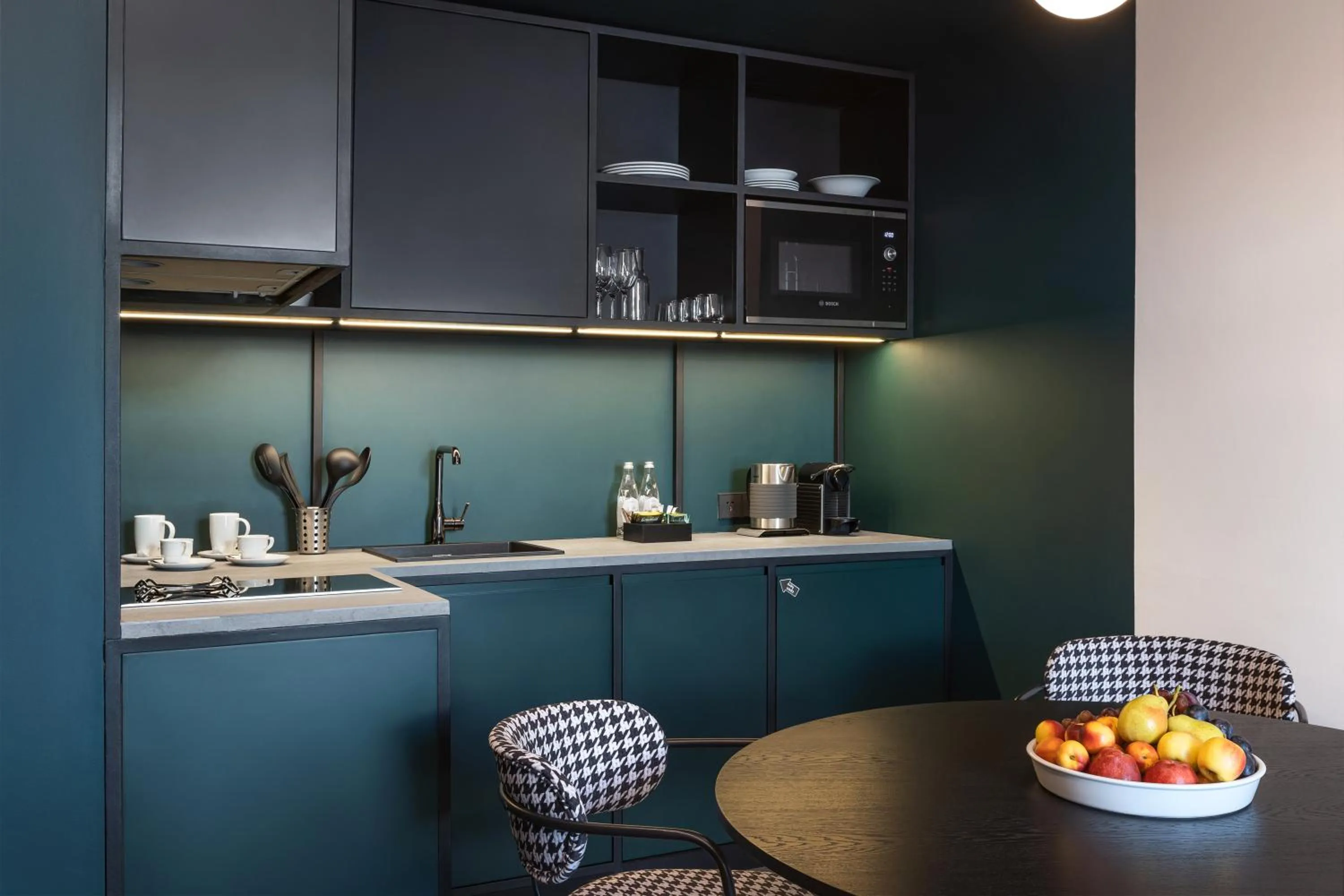 Coffee/tea facilities in Novotel Living Almaty Jetisu