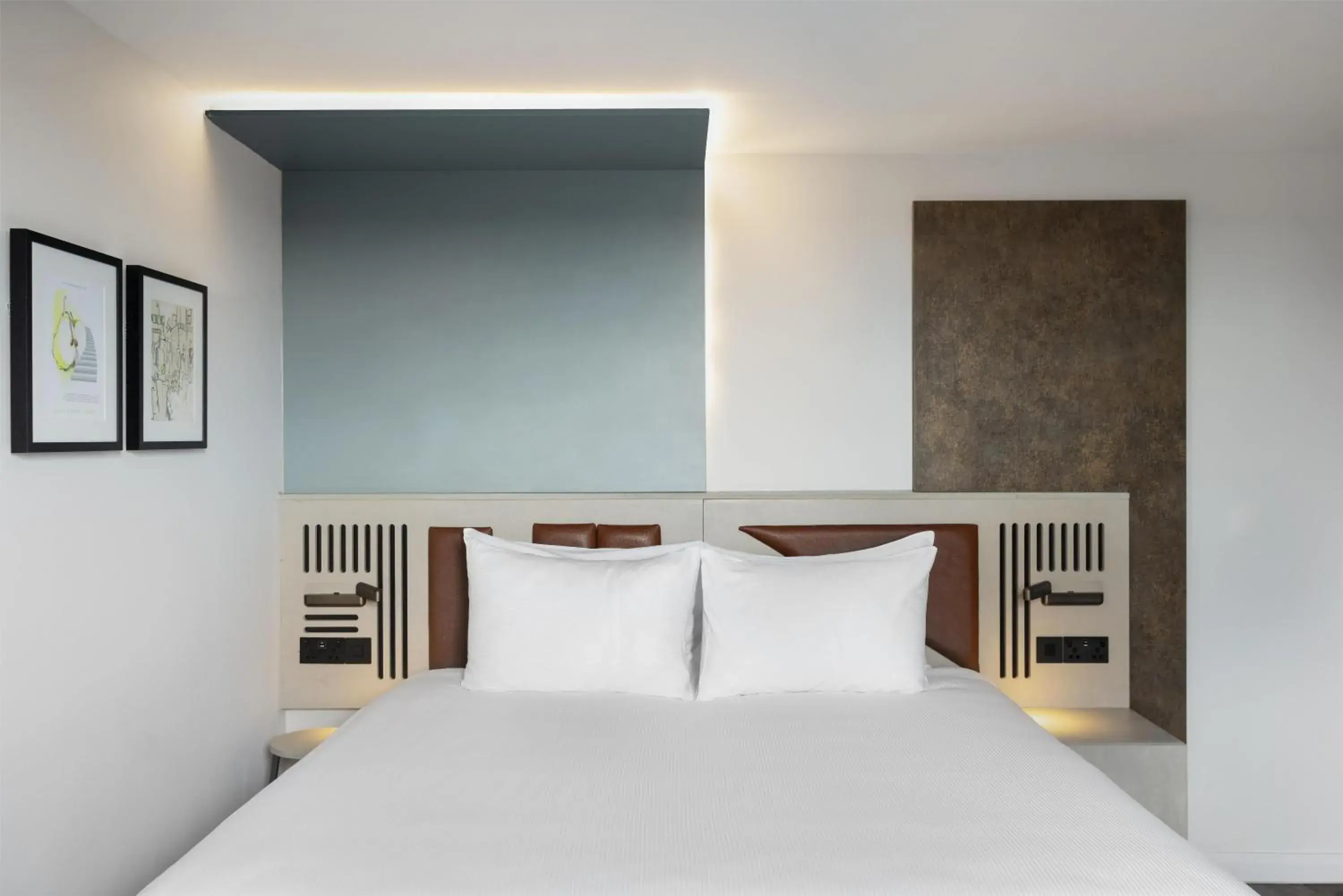 Bed in Spark by Hilton London Romford Bed in Spark by Hilton London Romford