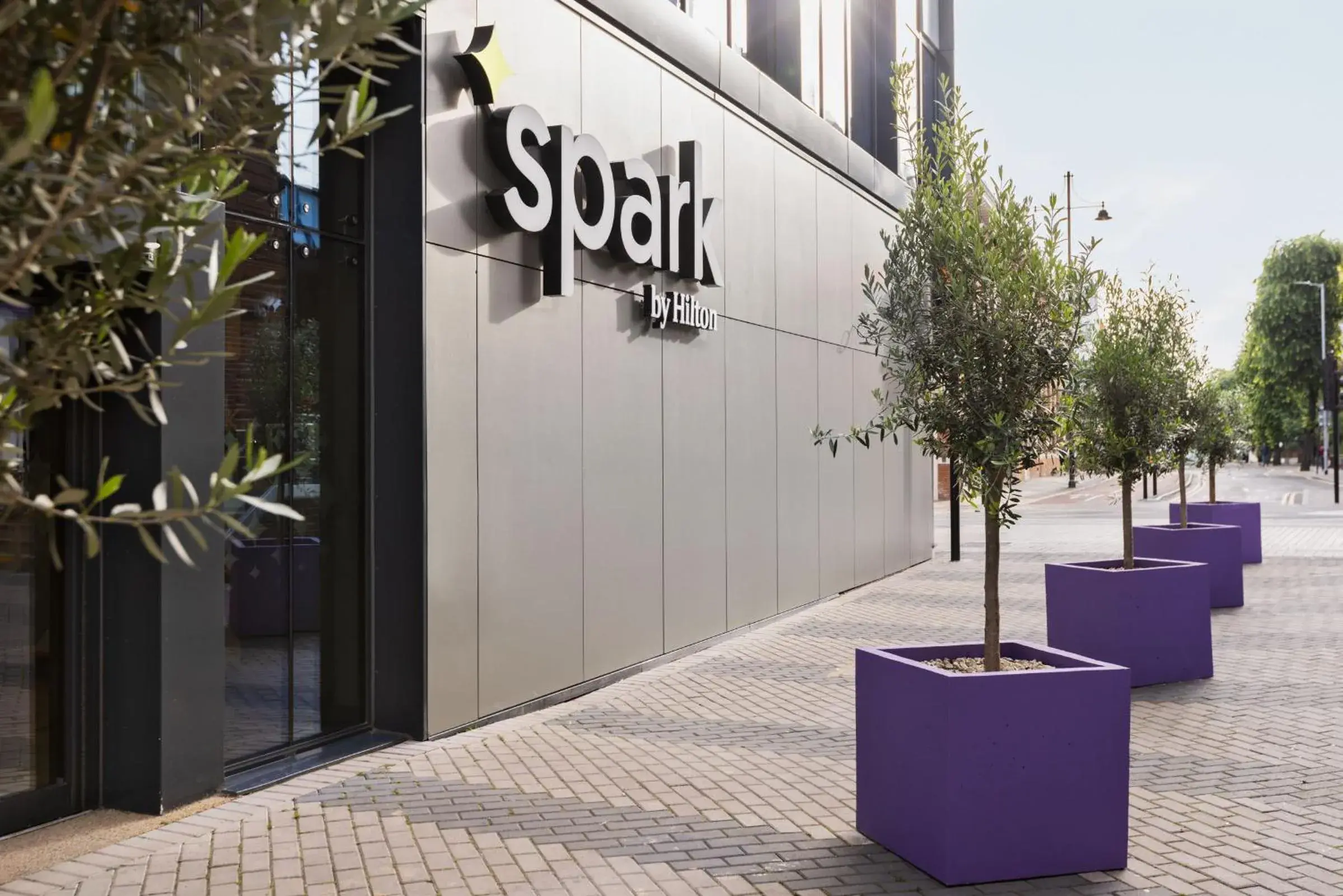 Facade/entrance in Spark by Hilton London Romford Facade/entrance in Spark by Hilton London Romford