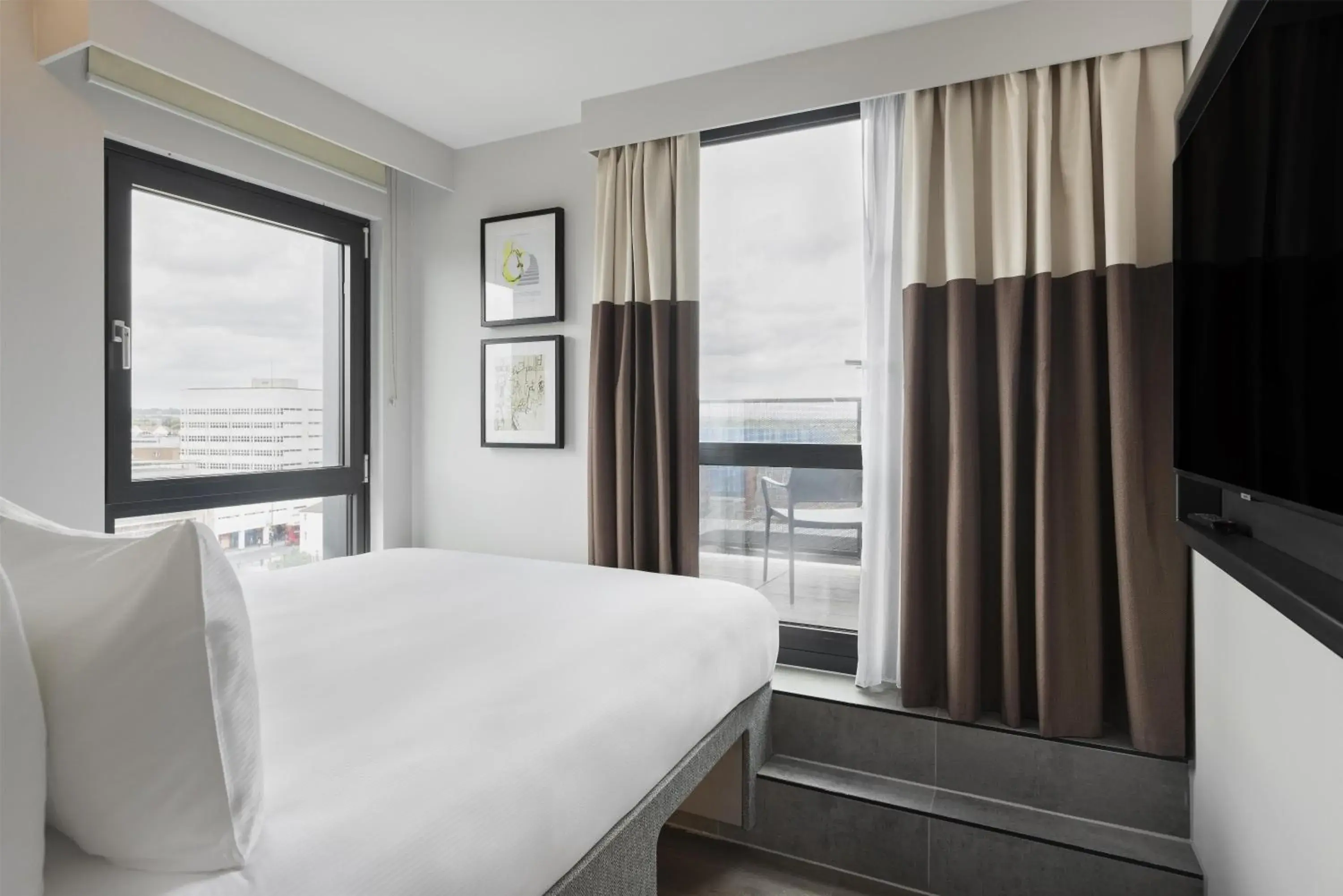 Bed in Spark by Hilton London Romford Bed in Spark by Hilton London Romford