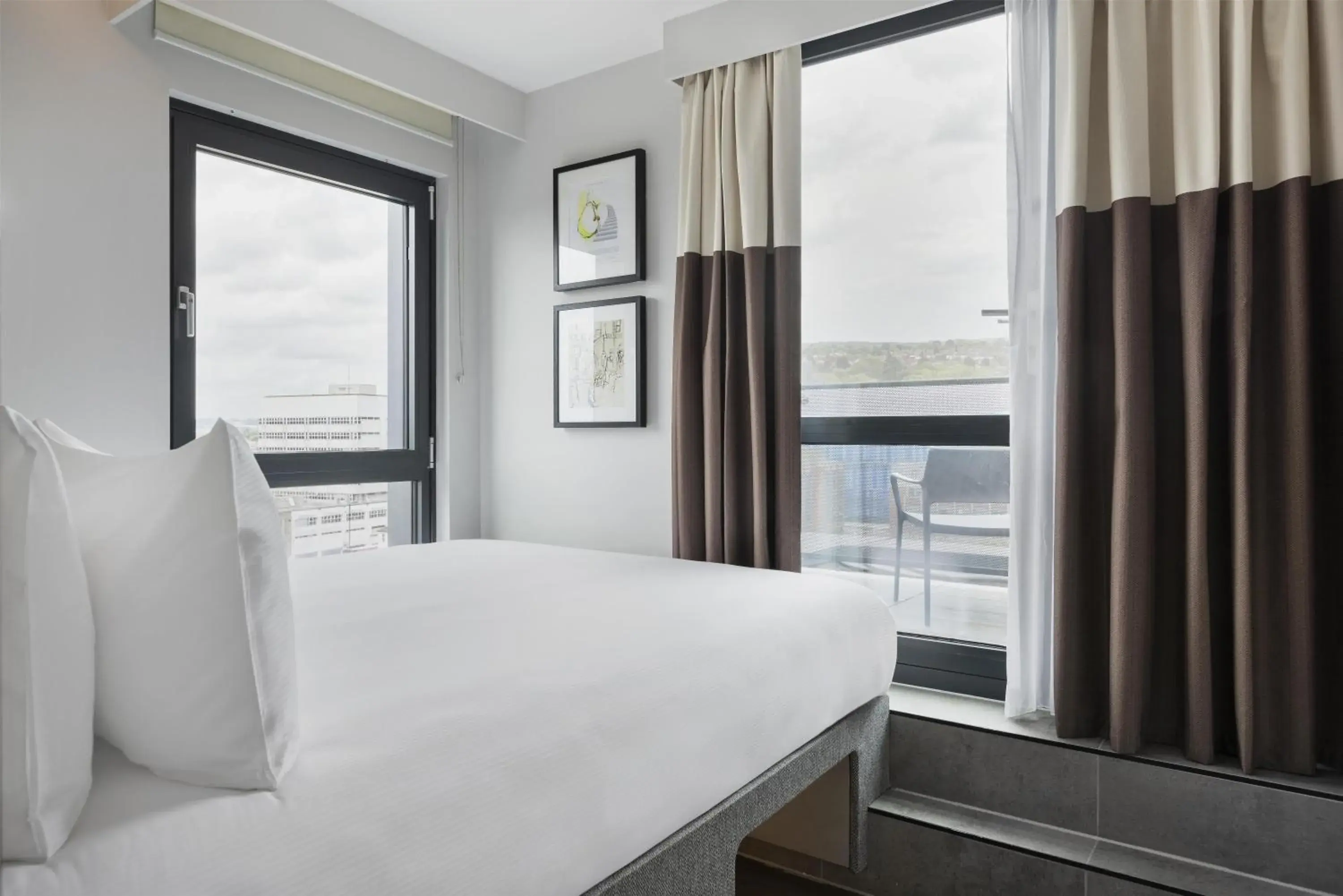 Bed in Spark by Hilton London Romford Bed in Spark by Hilton London Romford