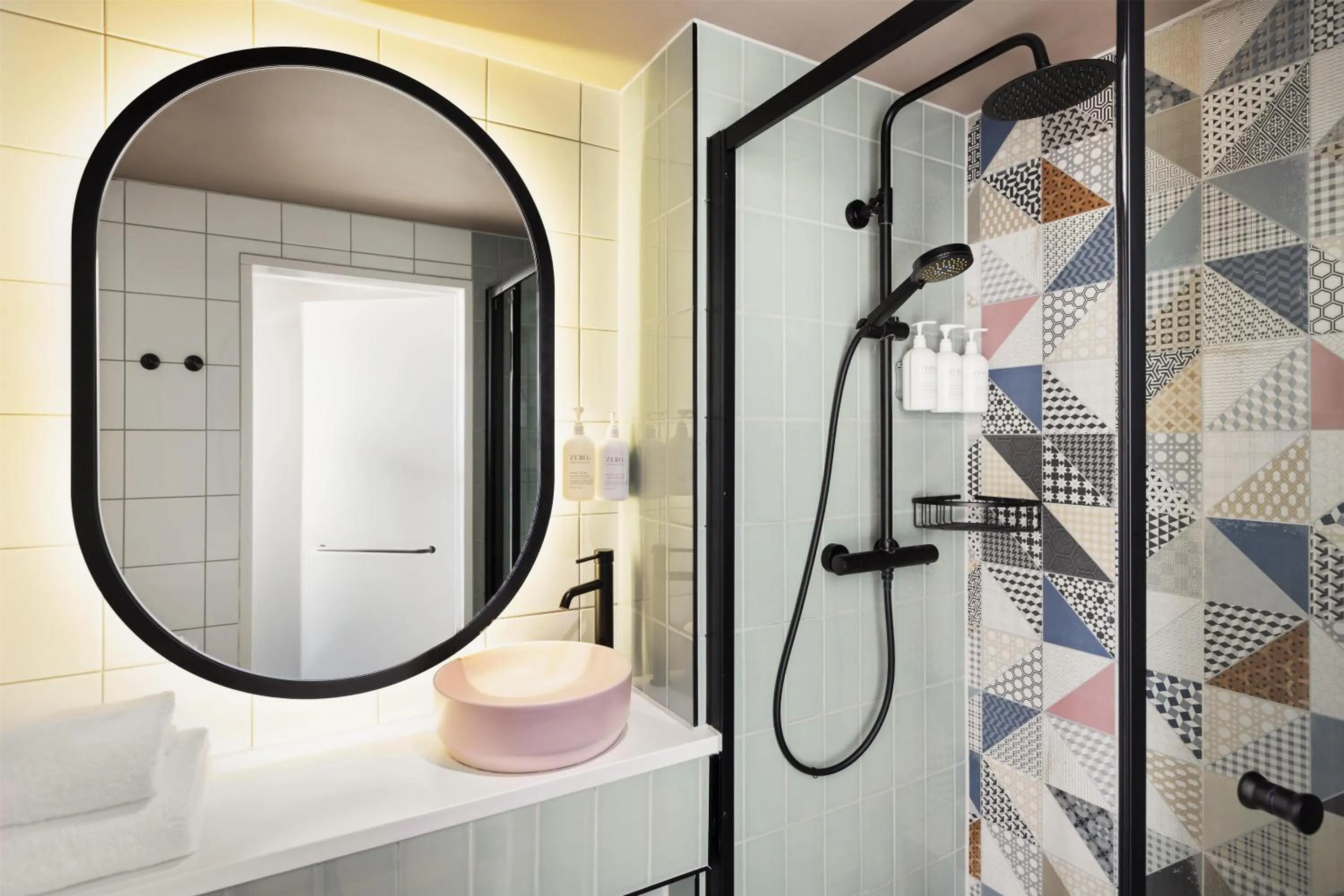 Bathroom in Spark by Hilton London Romford