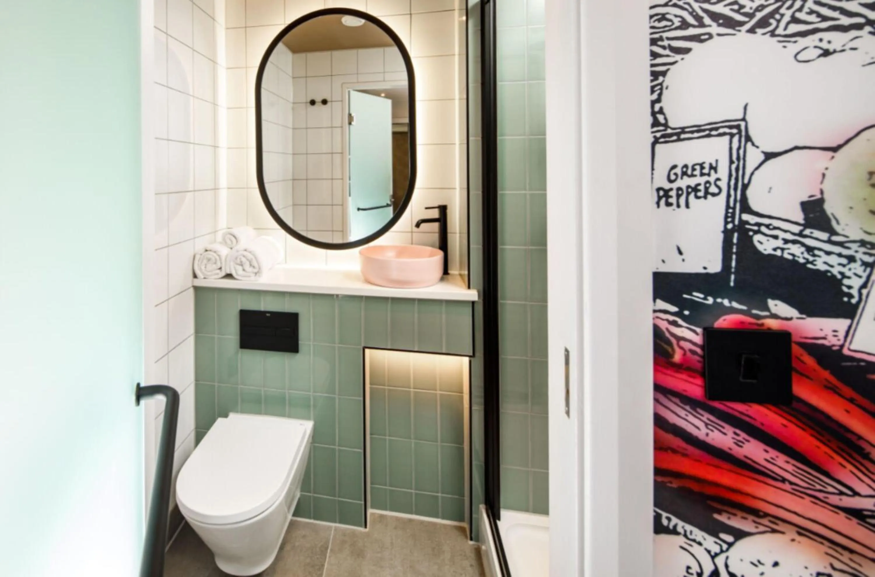 Bathroom in Spark by Hilton London Romford