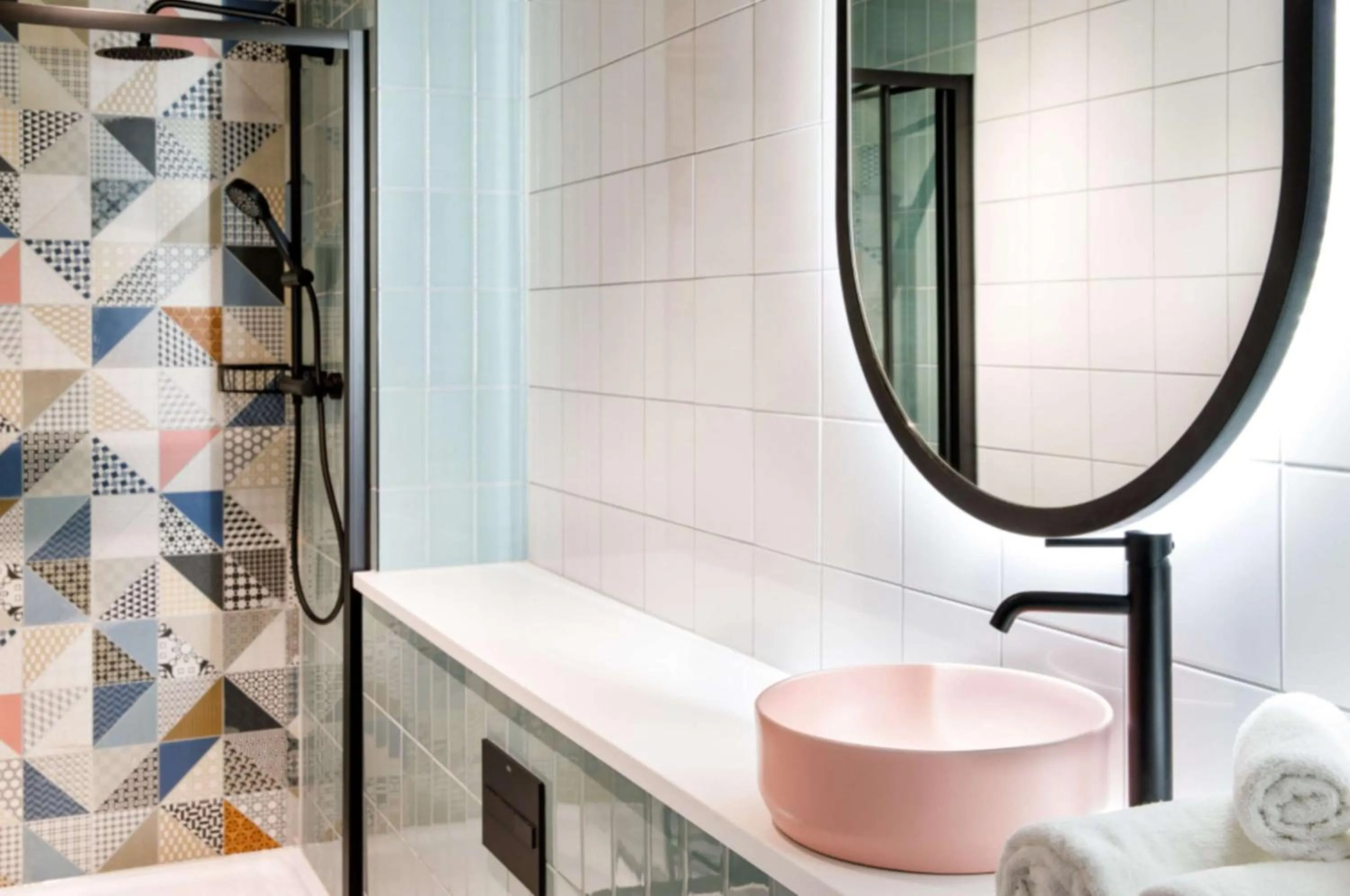 Bathroom in Spark by Hilton London Romford