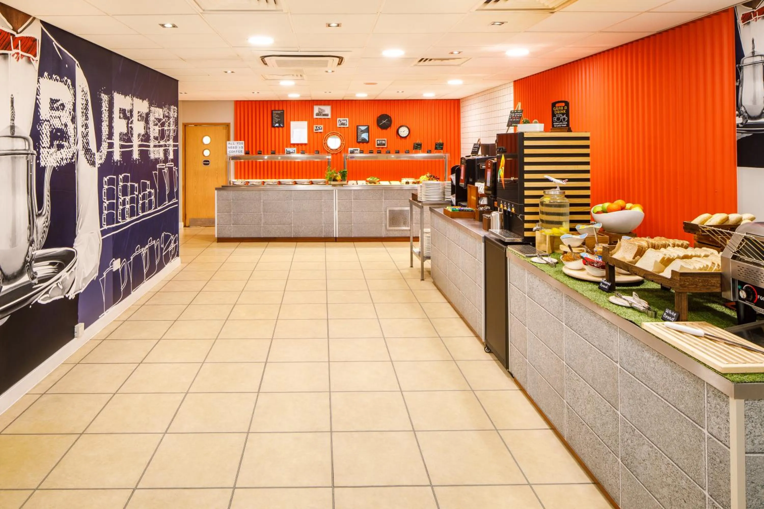 Breakfast in ibis budget London Heathrow Central