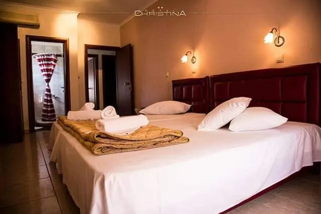 Bed in Christina Hotel
