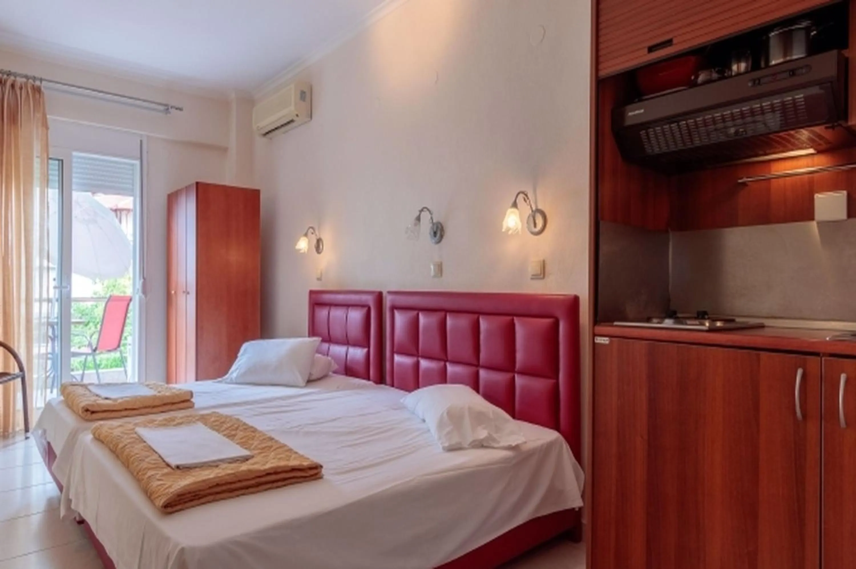 Bed in Christina Hotel