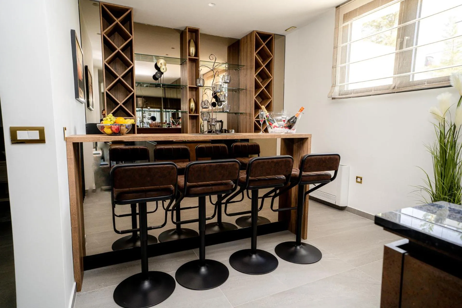 Lounge or bar in Villas-Kroatien