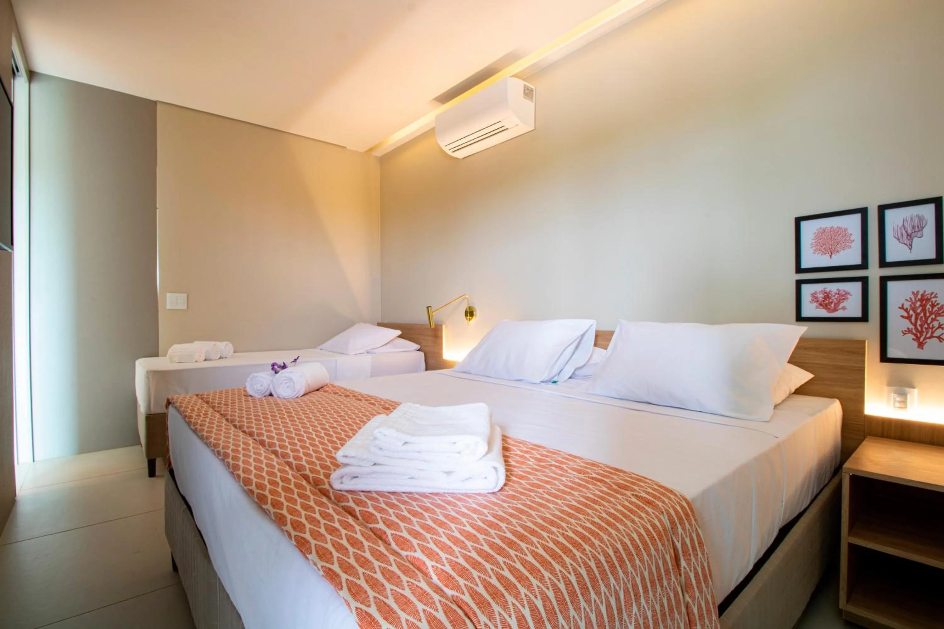 Bedroom, Bed in Ipioca Beach Resort Maceió