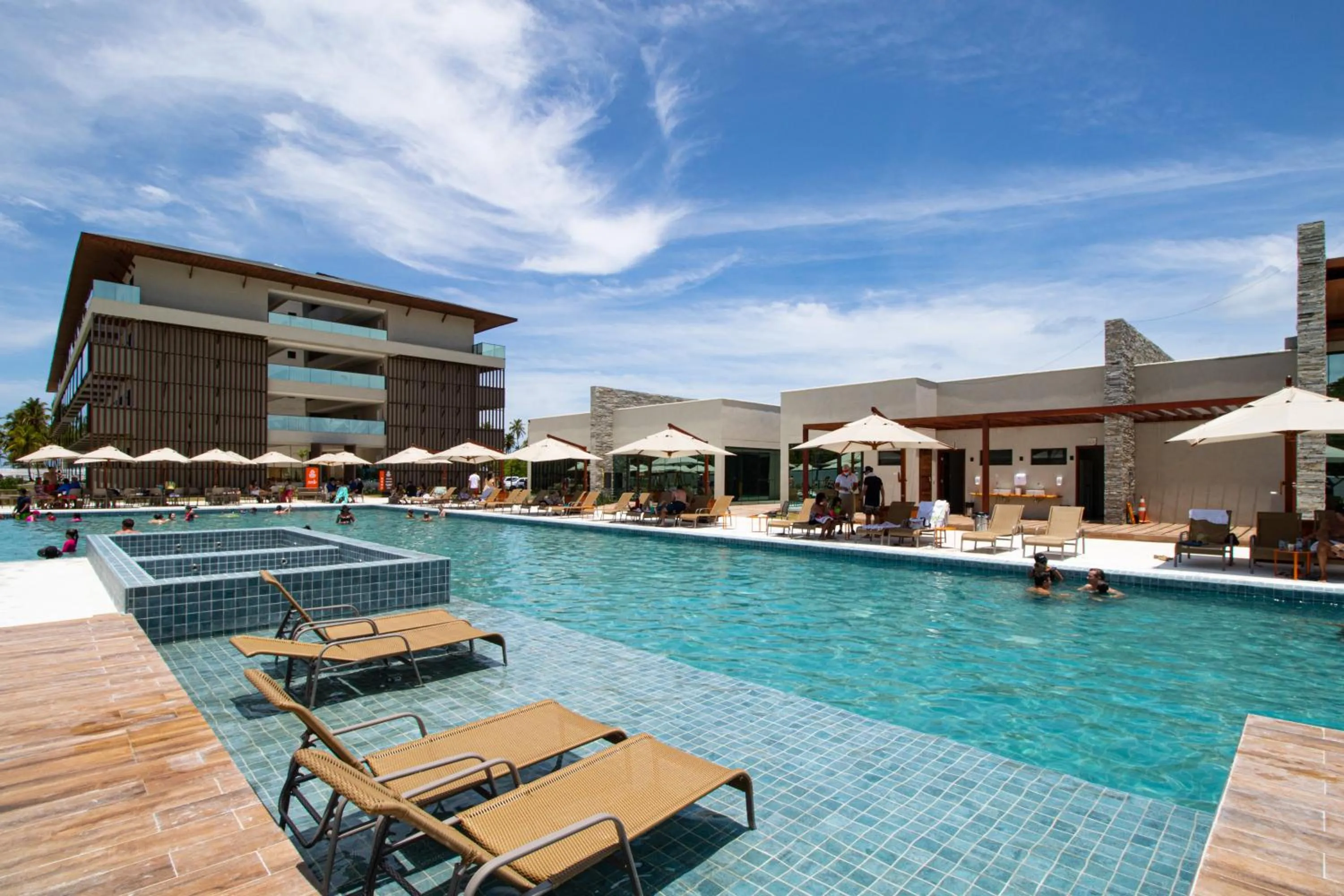 Swimming pool in Ipioca Beach Resort Maceió