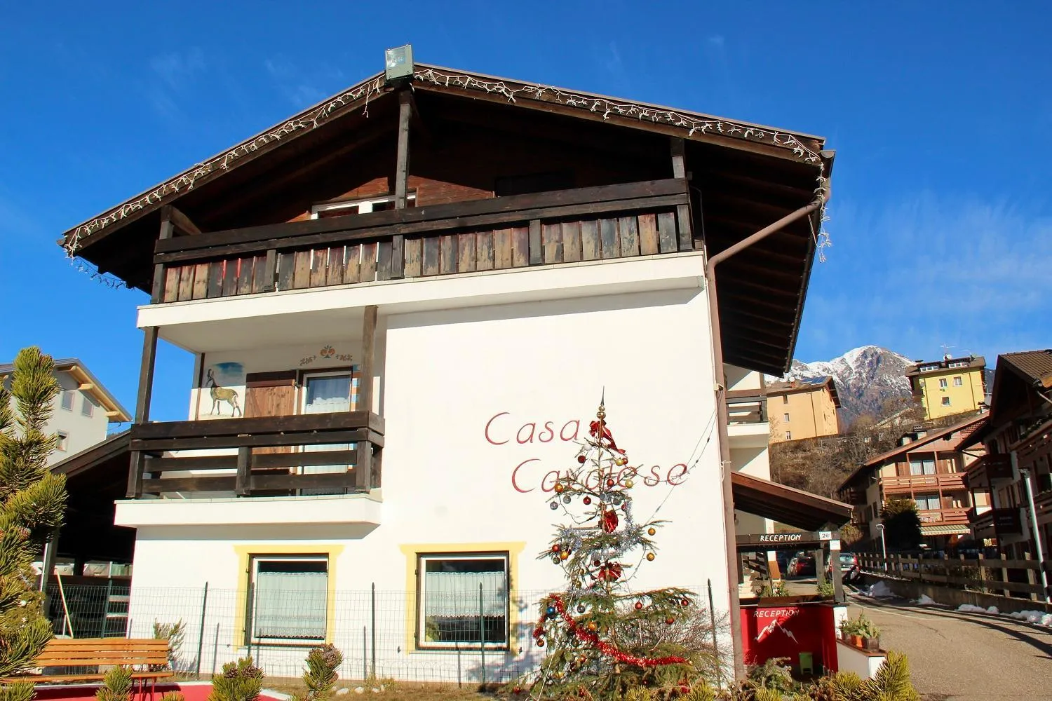 Property building in Residence Casa Cavalese