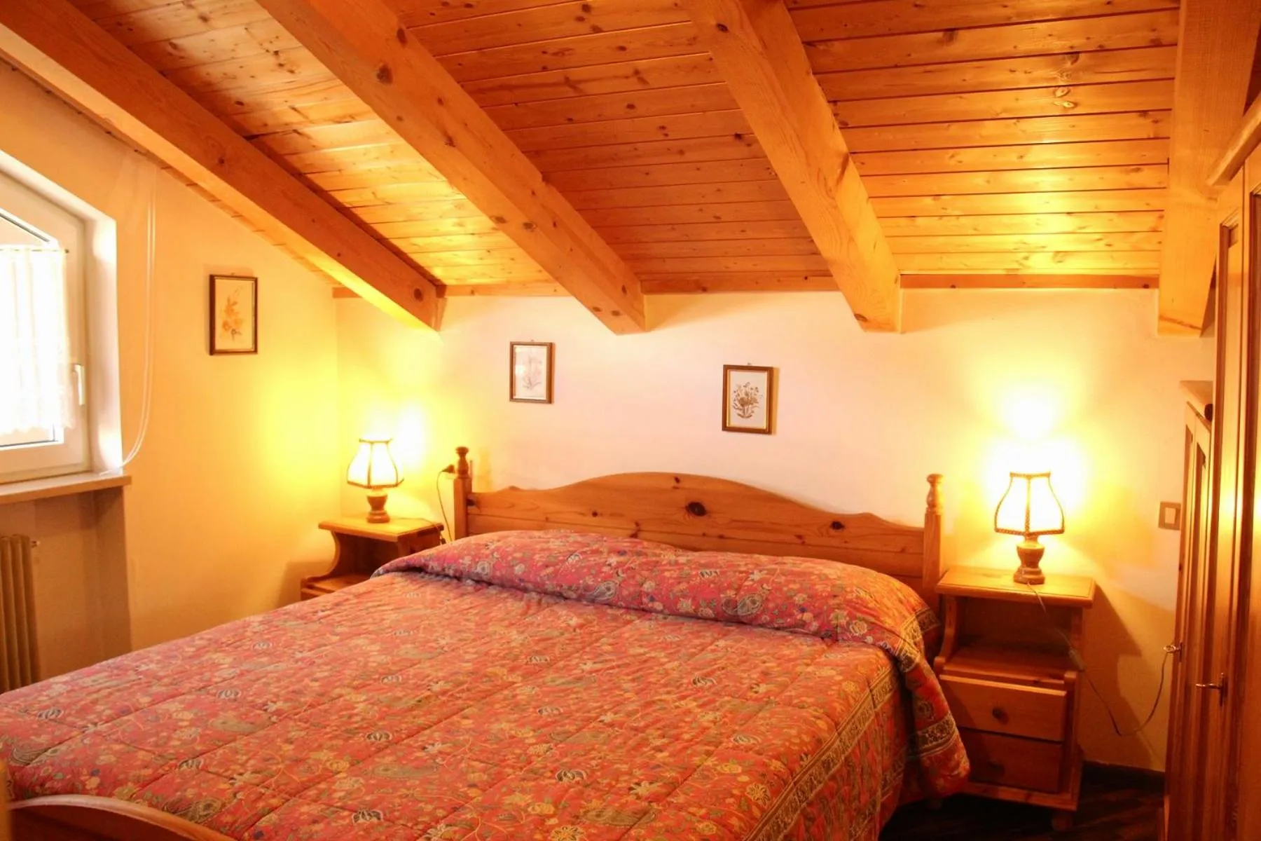 Bedroom, Bed in Residence Casa Cavalese