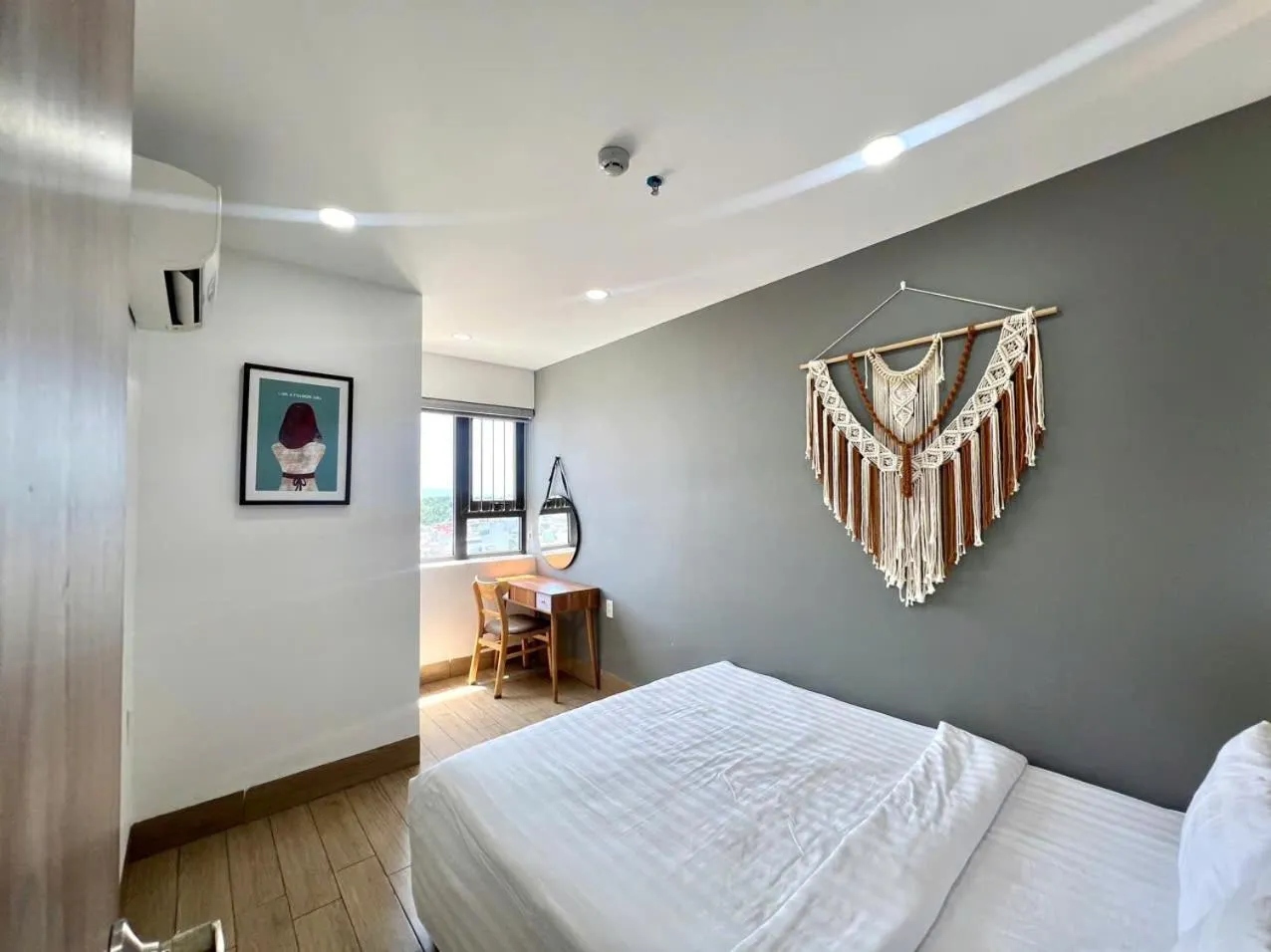 Bed in TDMAISON Hotel & Apartment