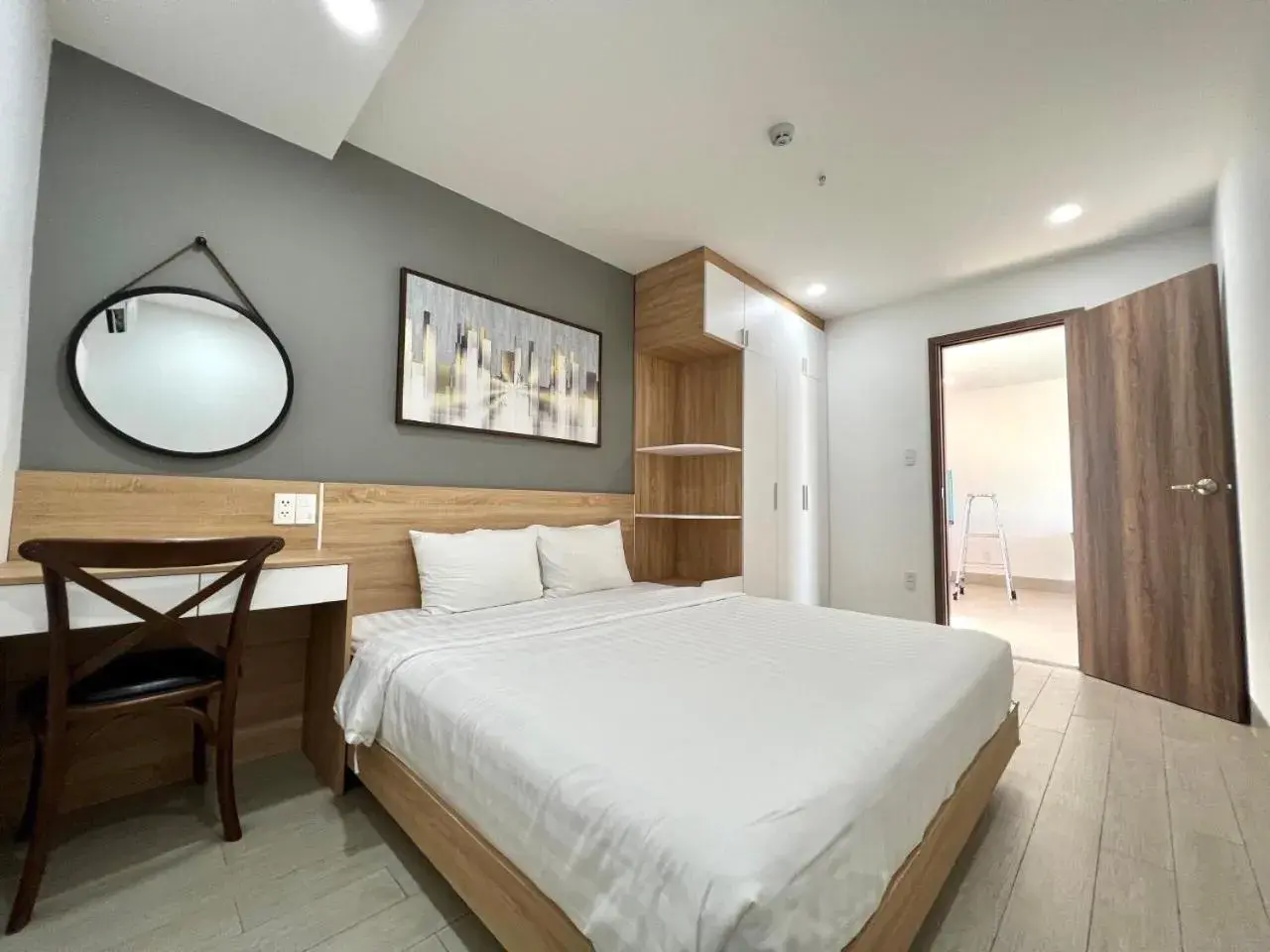 Bed in TDMAISON Hotel & Apartment Bed in TDMAISON Hotel & Apartment