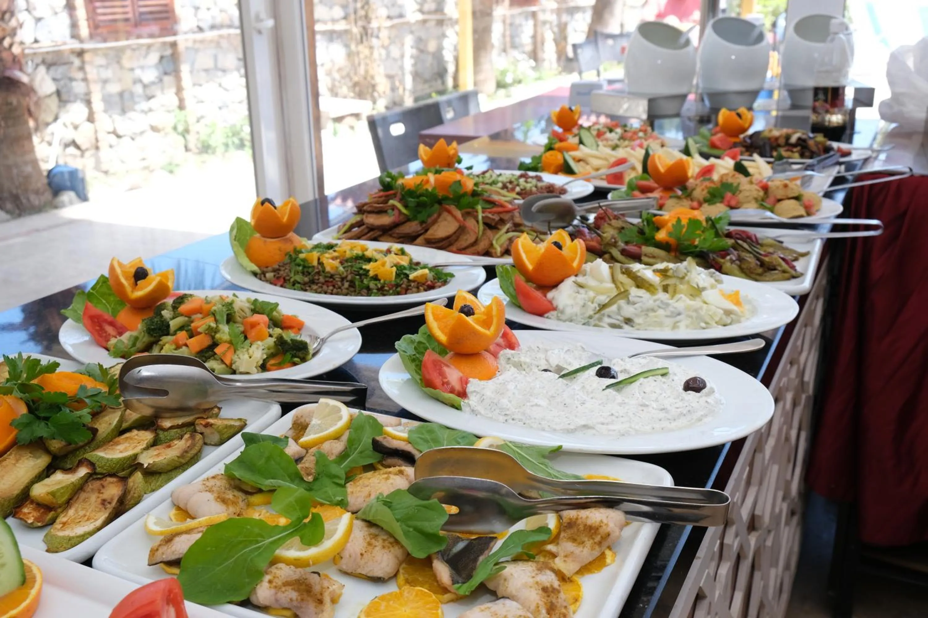 Food in Beldibi Beach Hotel