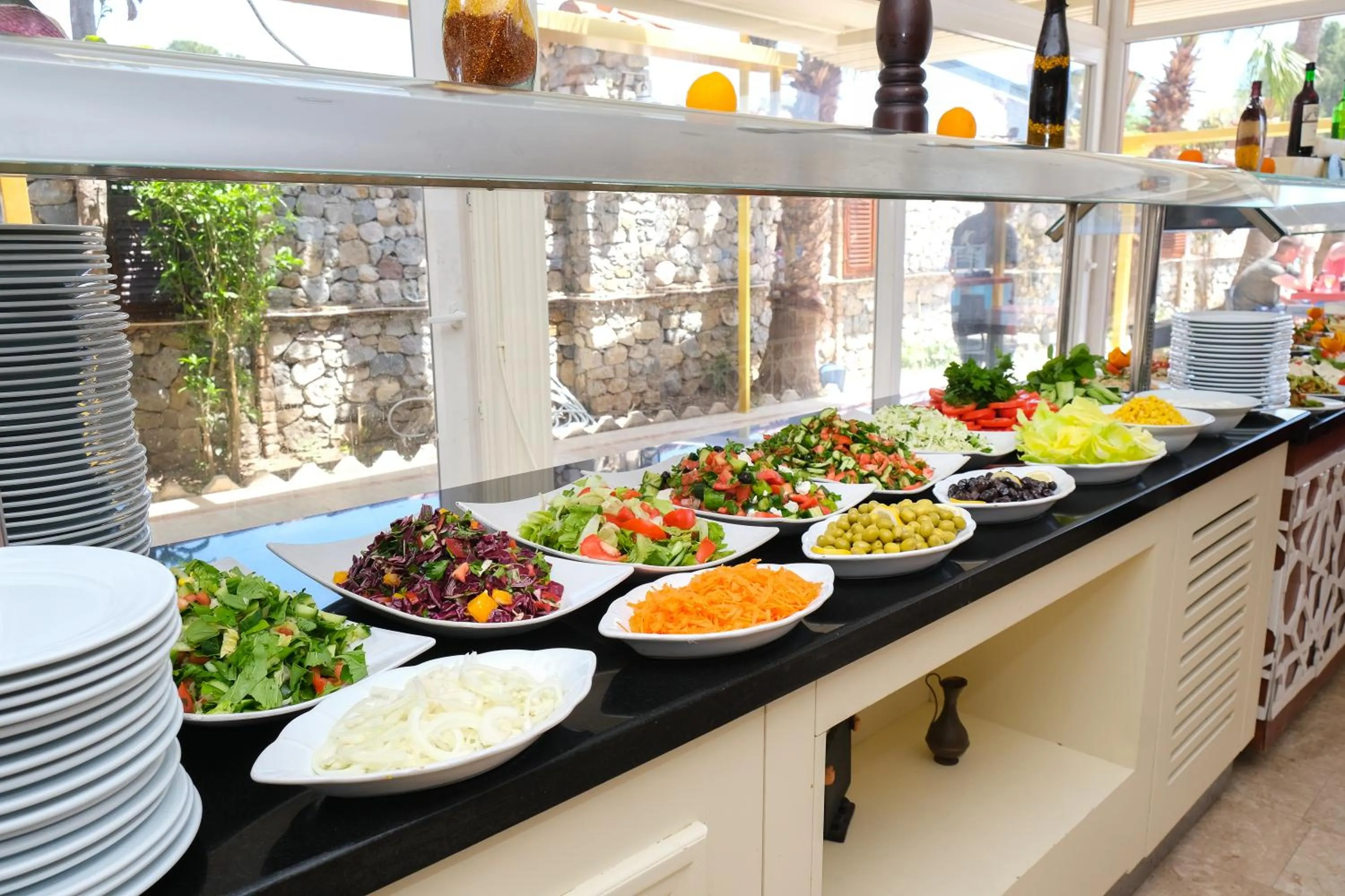 Food and drinks in Beldibi Beach Hotel