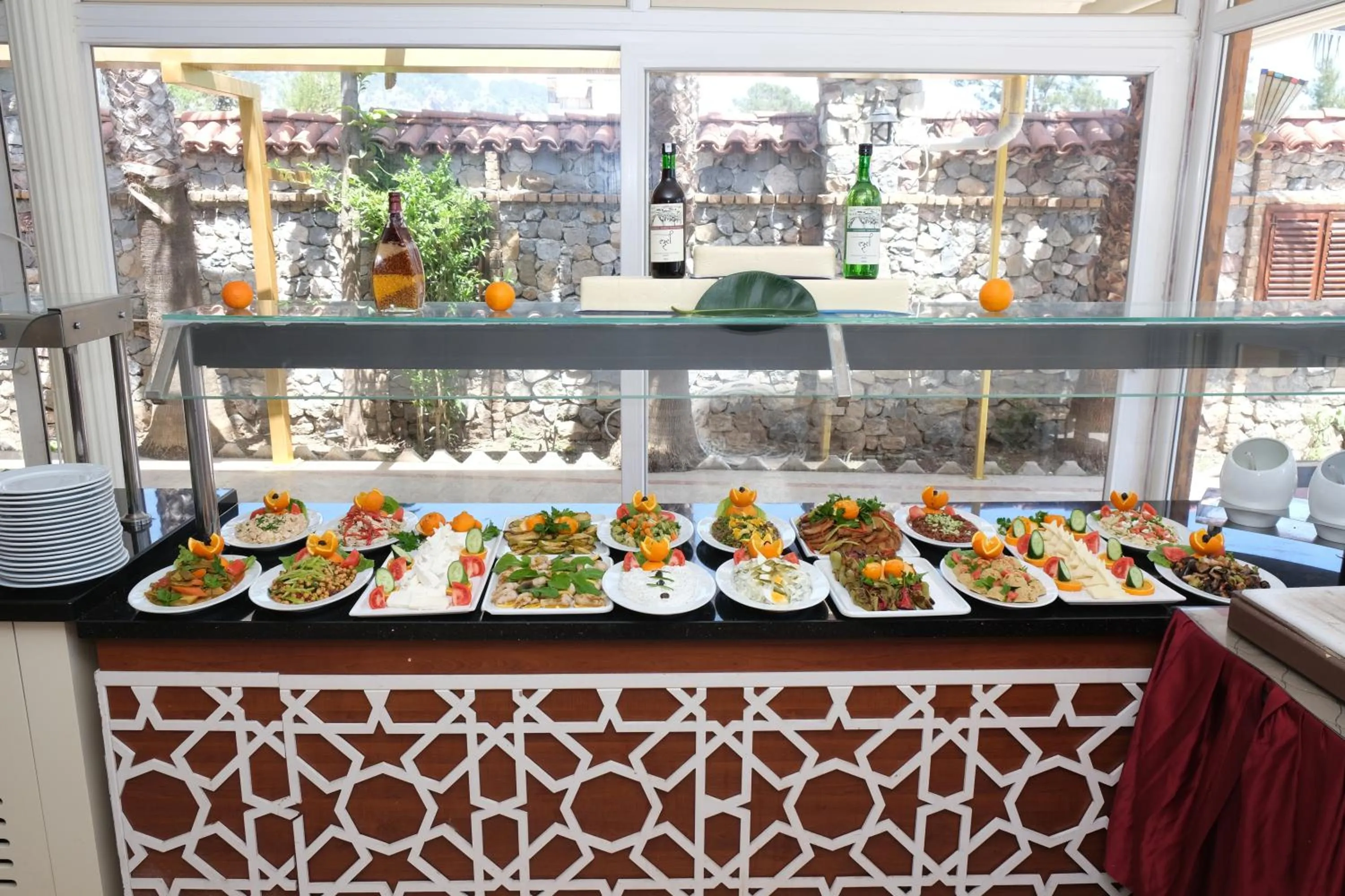 Food and drinks in Beldibi Beach Hotel