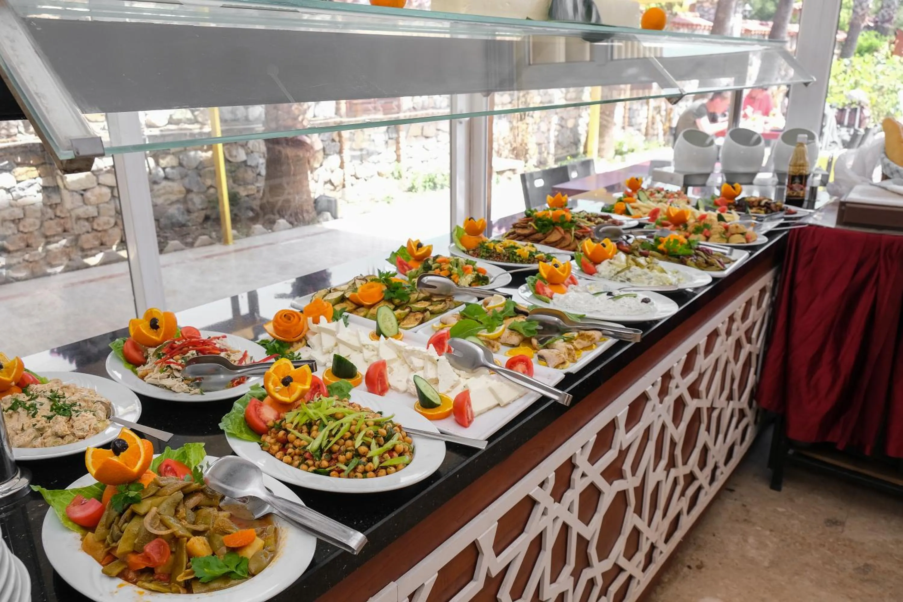 Food in Beldibi Beach Hotel