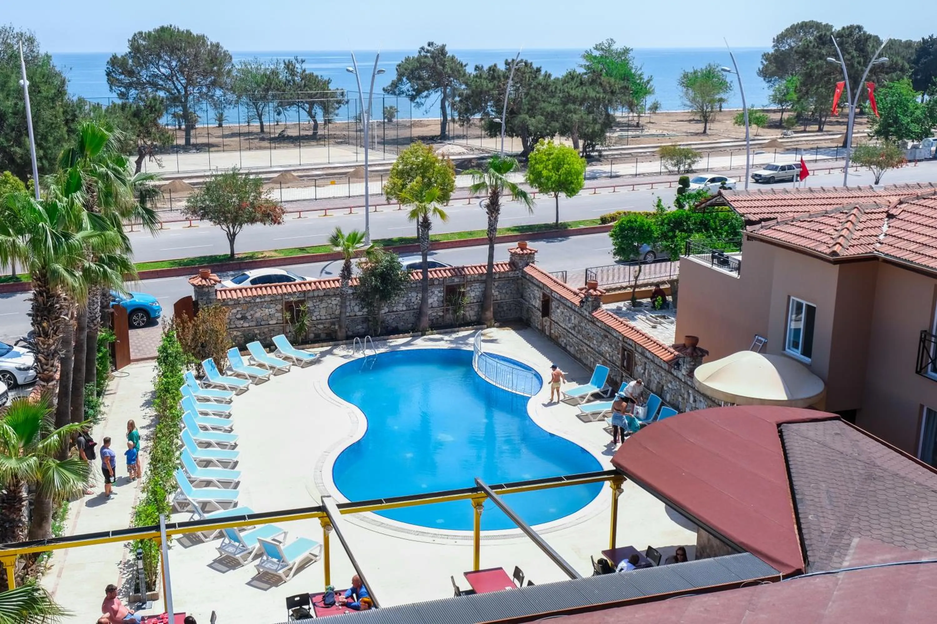 Day in Beldibi Beach Hotel