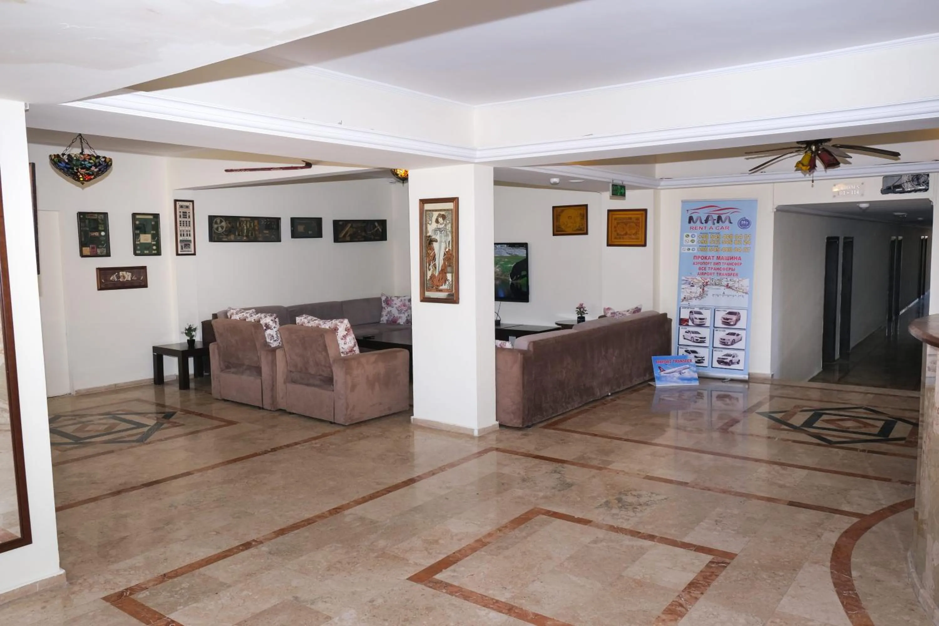 Property building in Beldibi Beach Hotel