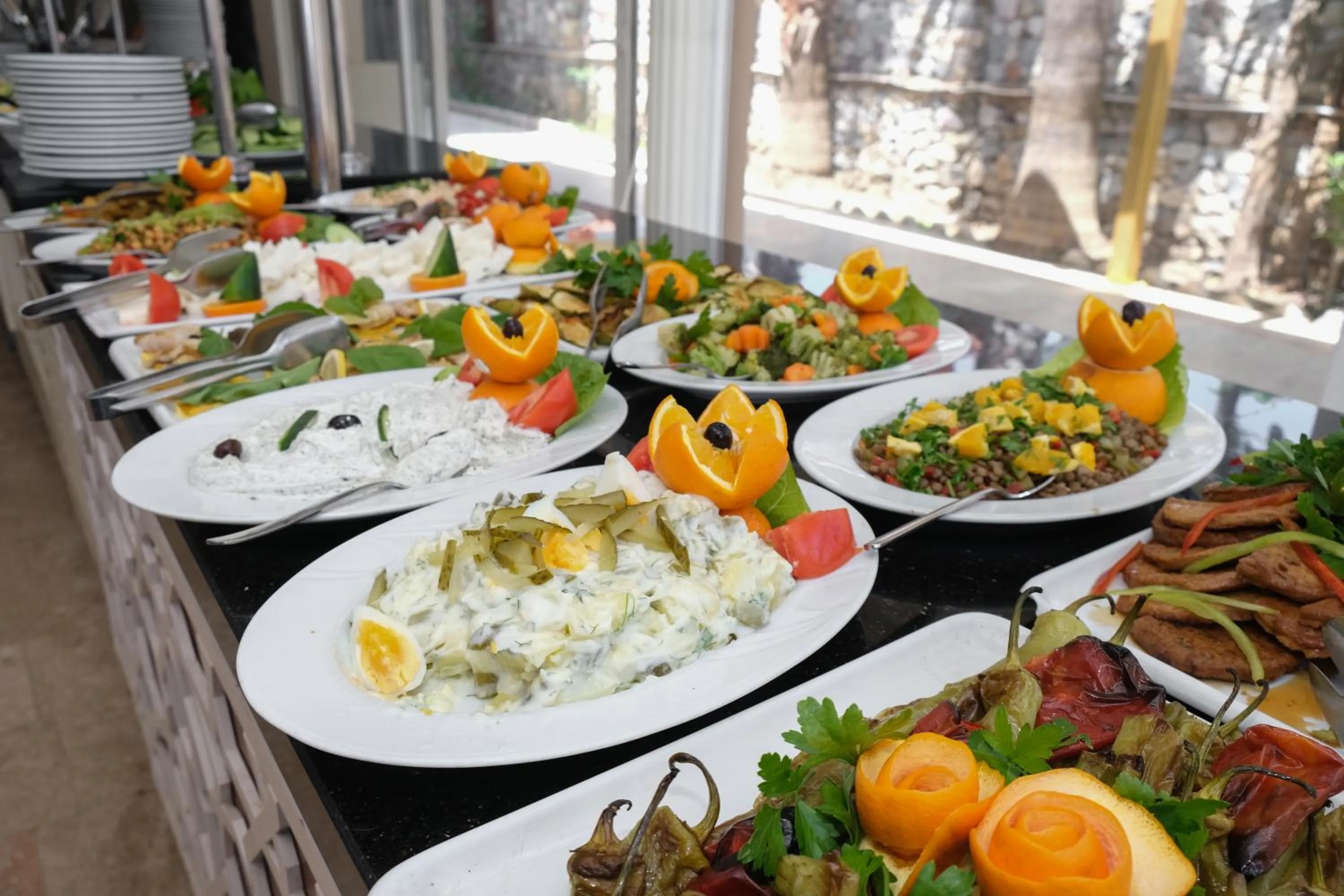 Food and drinks in Beldibi Beach Hotel