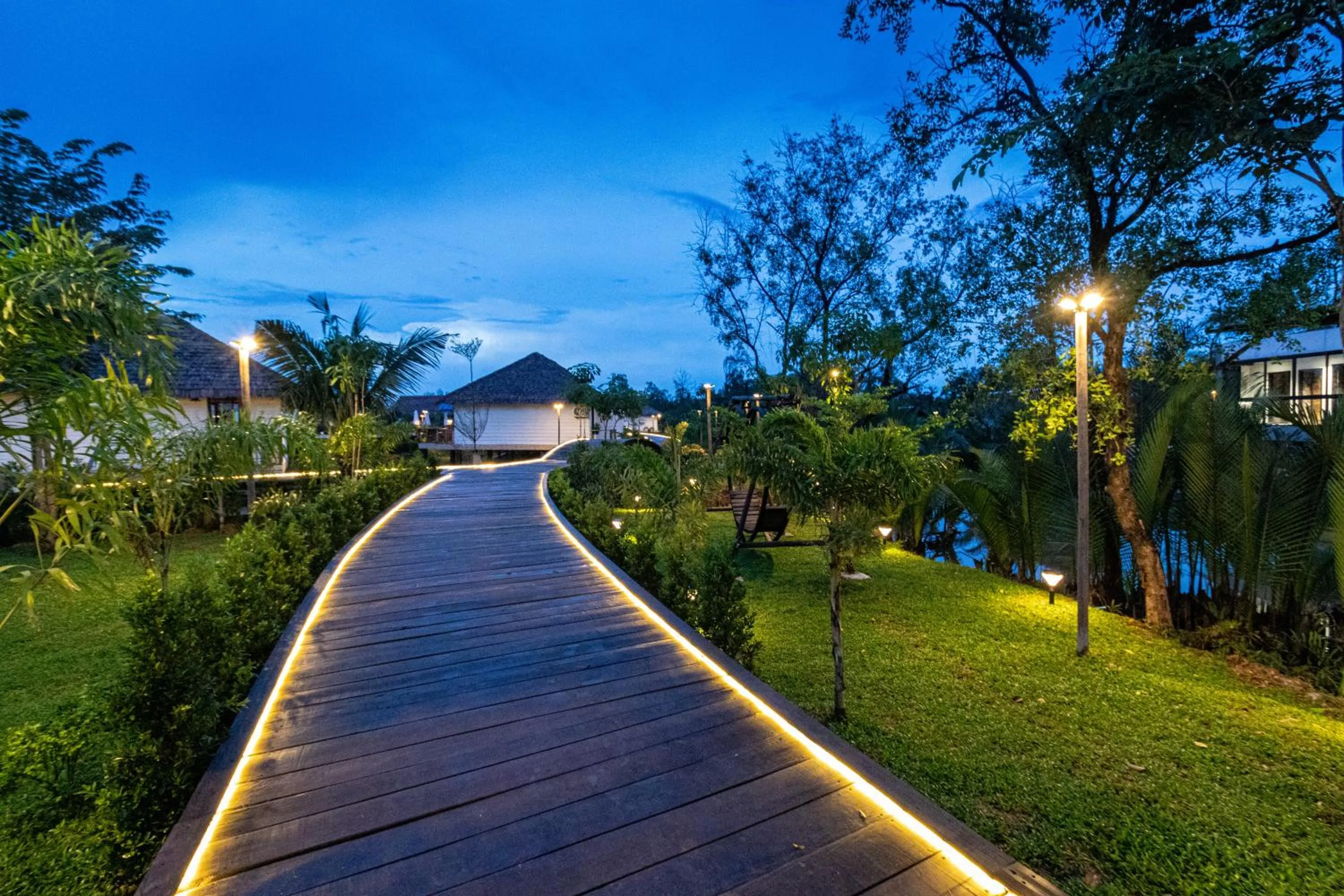 Garden view in Good Time Relax Resort