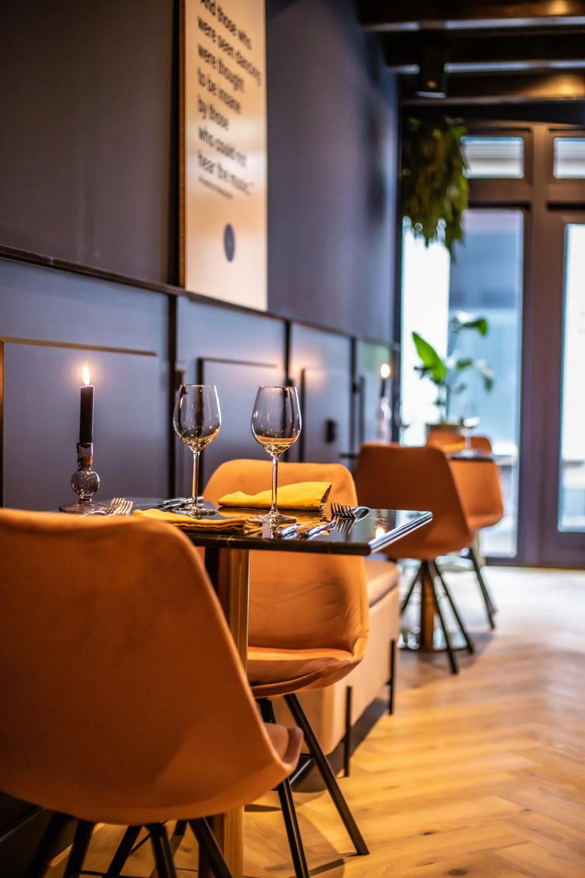 Restaurant/places to eat in Boutiquehotel Dokkum