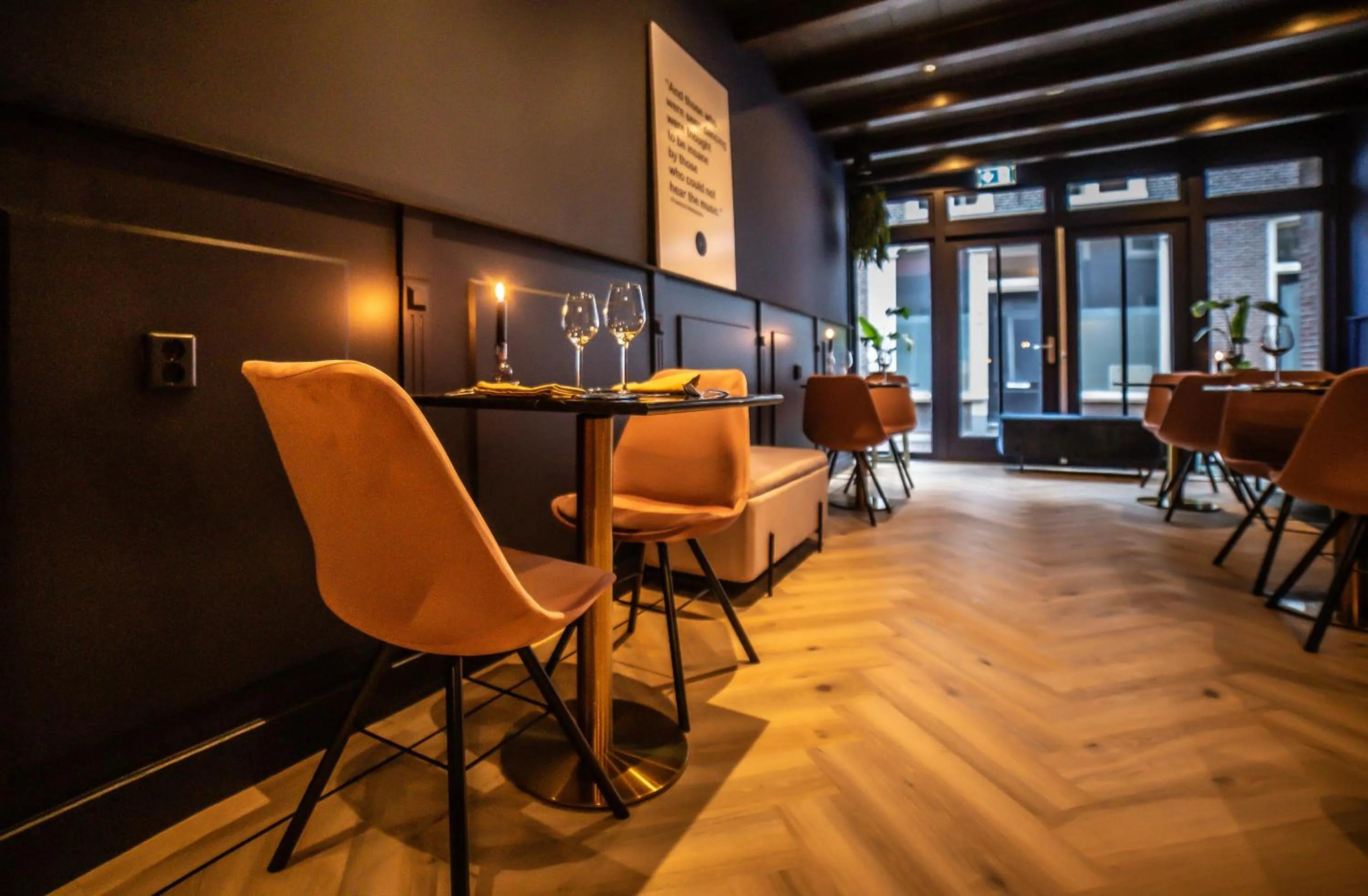 Restaurant/places to eat in Boutiquehotel Dokkum