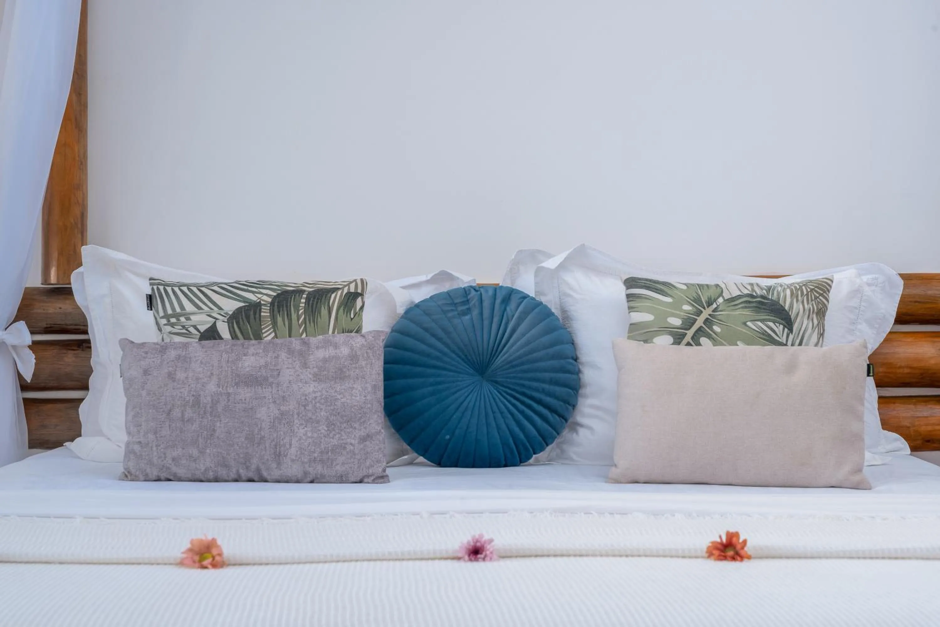 Bed in Villa Pantai Boutique Hotel Maragogi