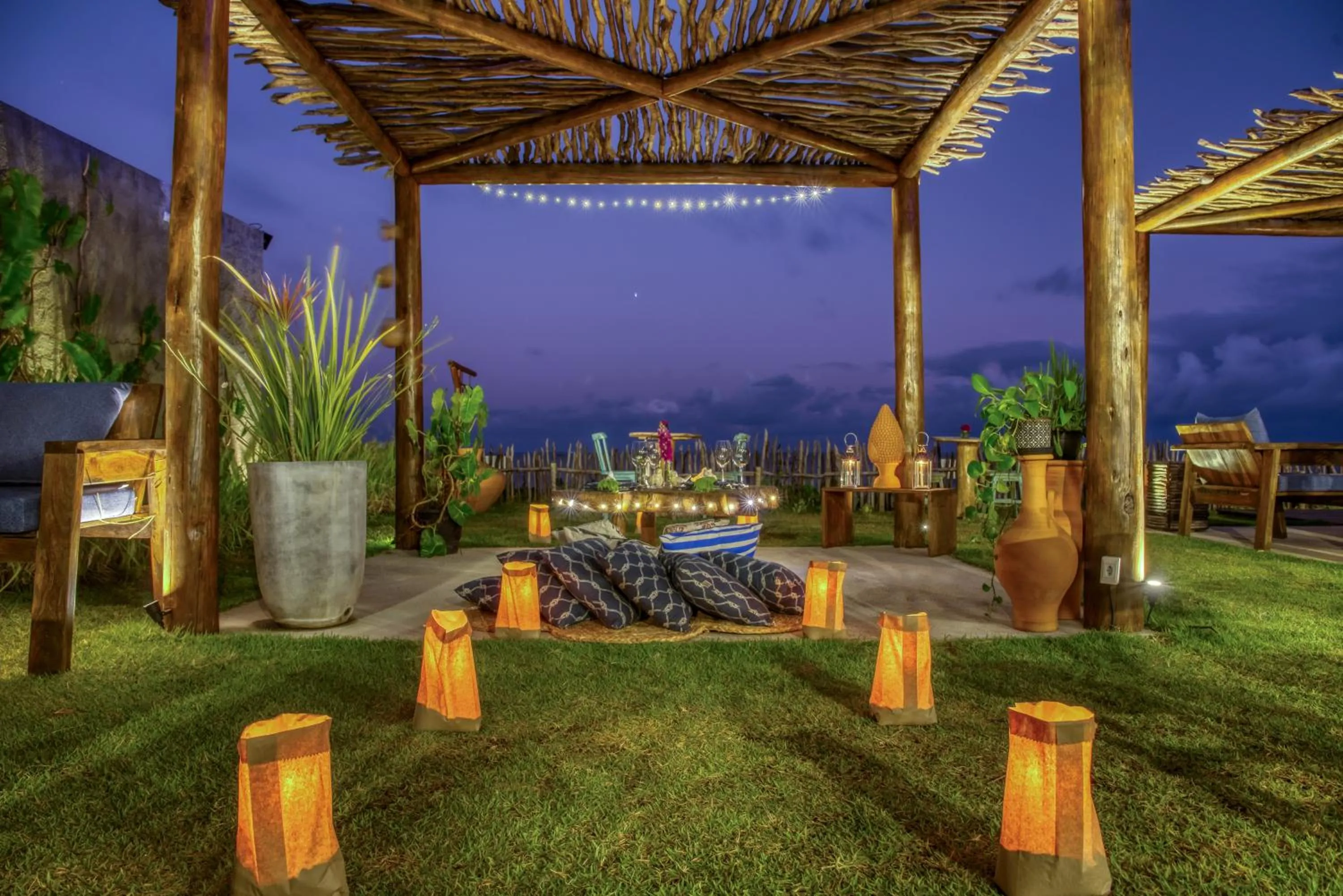 Restaurant/places to eat in Villa Pantai Boutique Hotel Maragogi