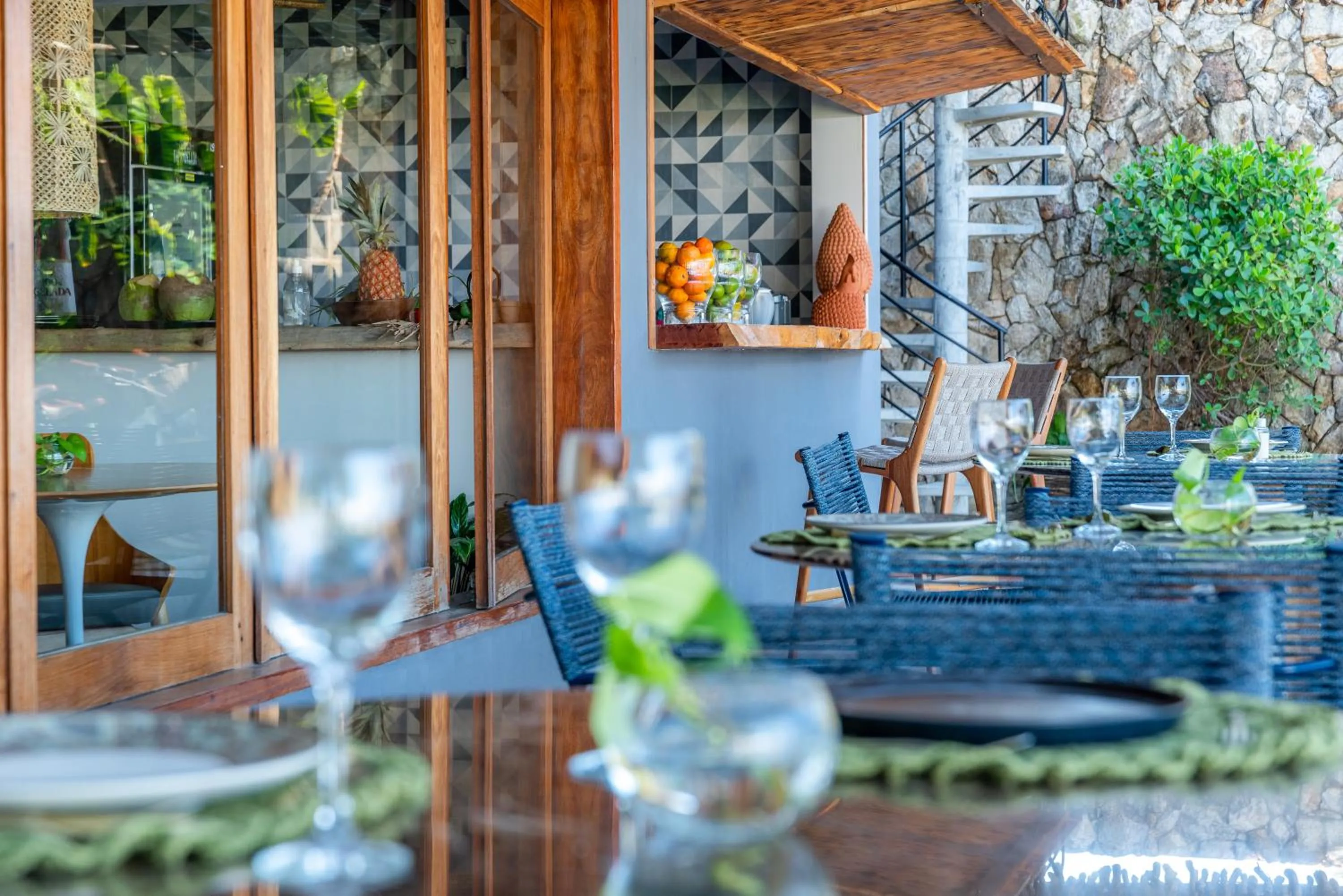 Restaurant/places to eat in Villa Pantai Boutique Hotel Maragogi