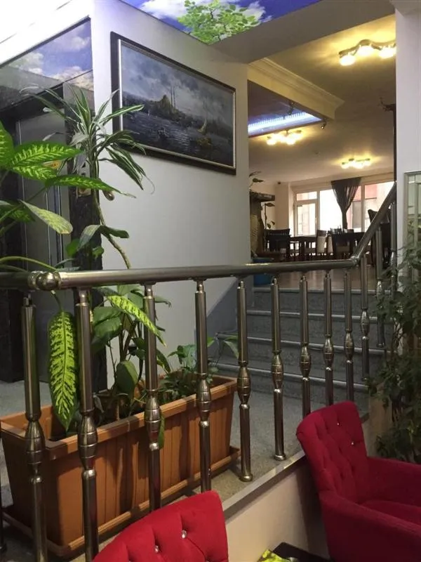 Lobby or reception in Şirin Hotel