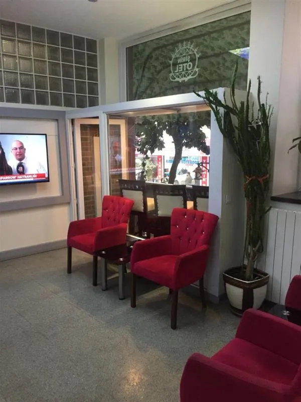 Lobby or reception in Şirin Hotel
