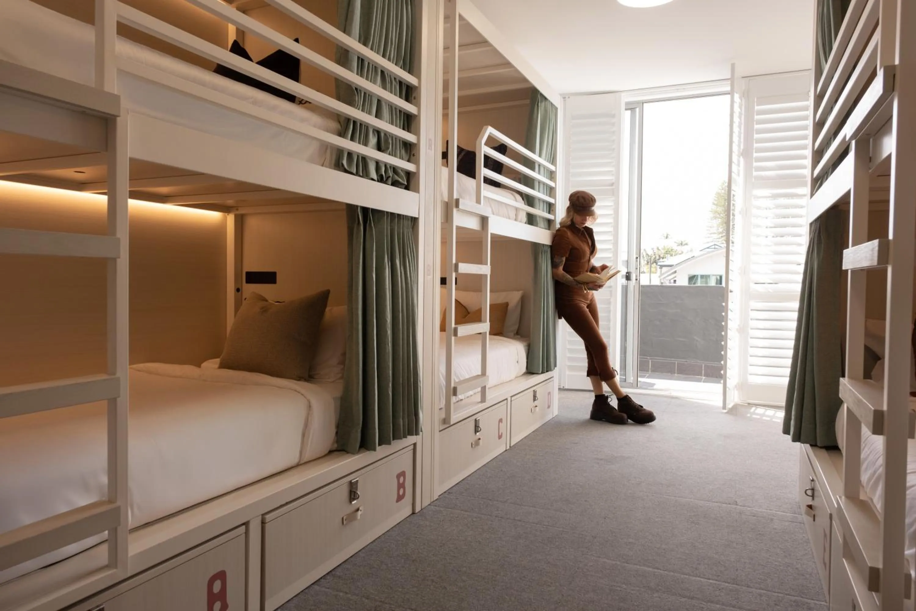 Bed in Drifter Byron Bay