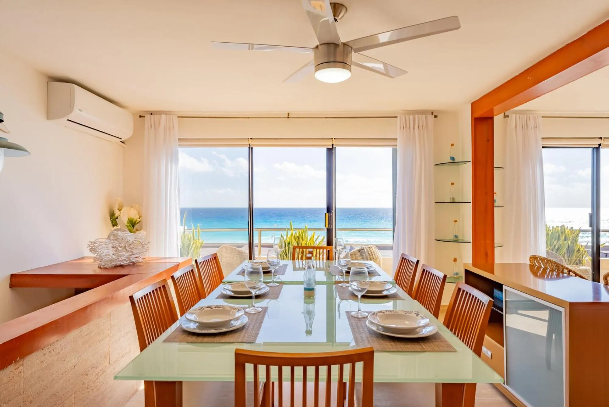 Amazing Caribbean Ocean view at Villas Marlin in Cancun