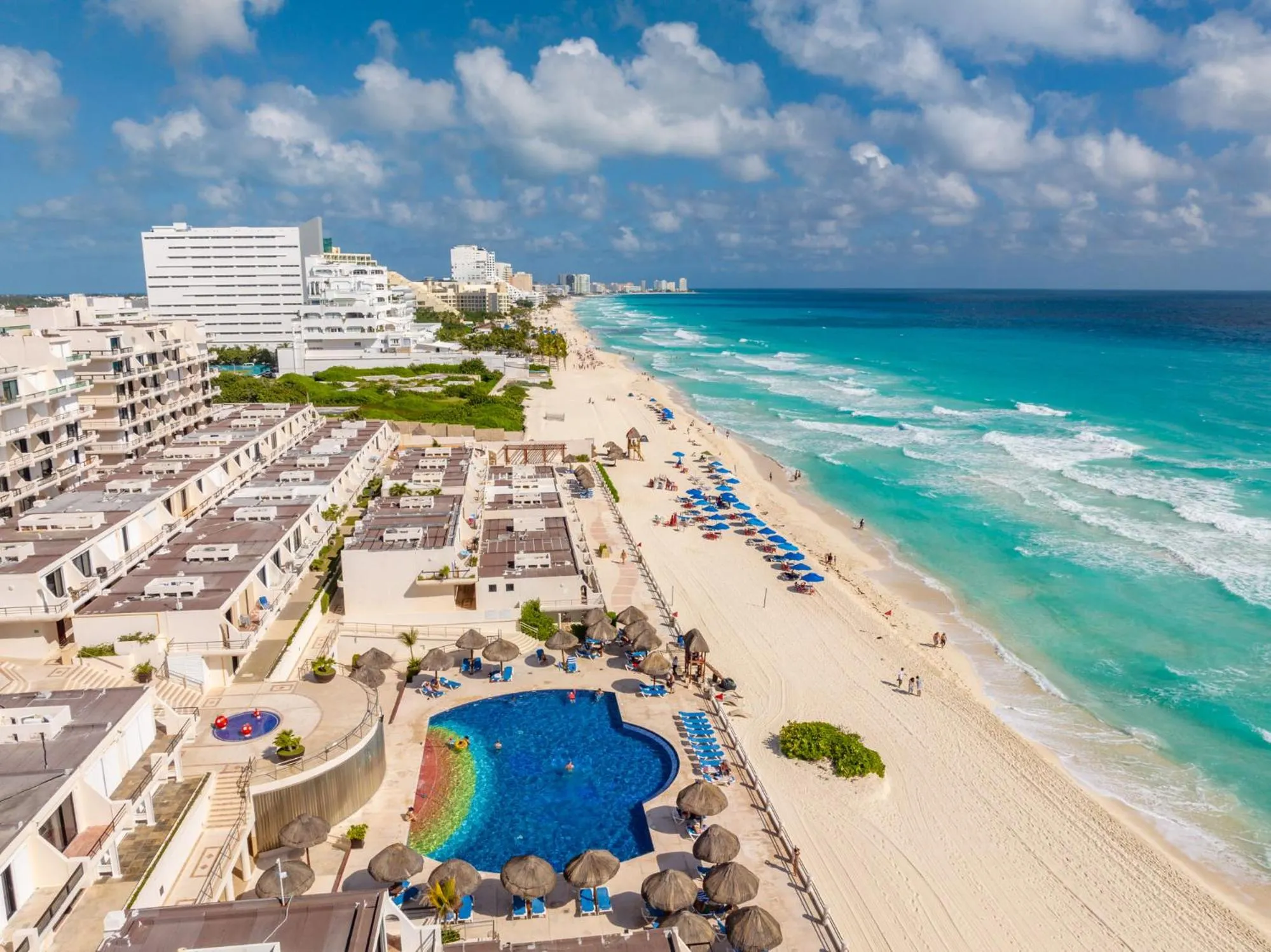 Amazing Caribbean Ocean view at Villas Marlin in Cancun