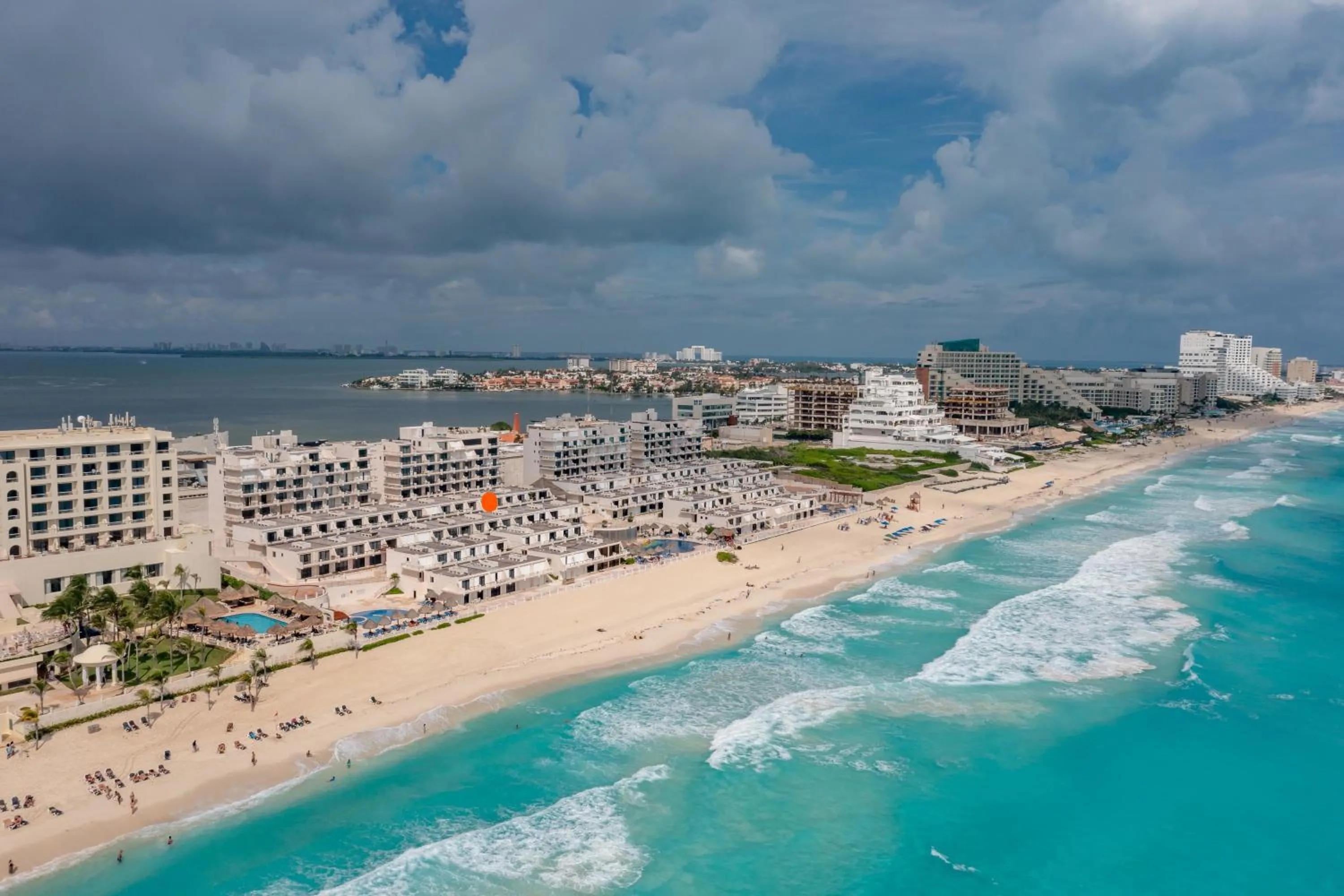 Property building in Amazing Caribbean Ocean view at Villas Marlin in Cancun